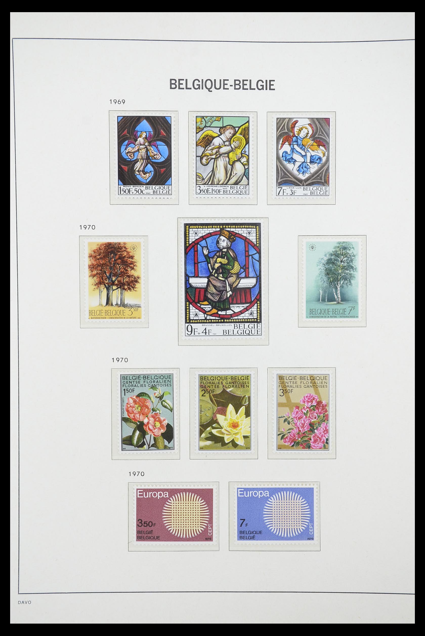 33863 064 - Postzegelverzameling 33863 België 1950-1984.