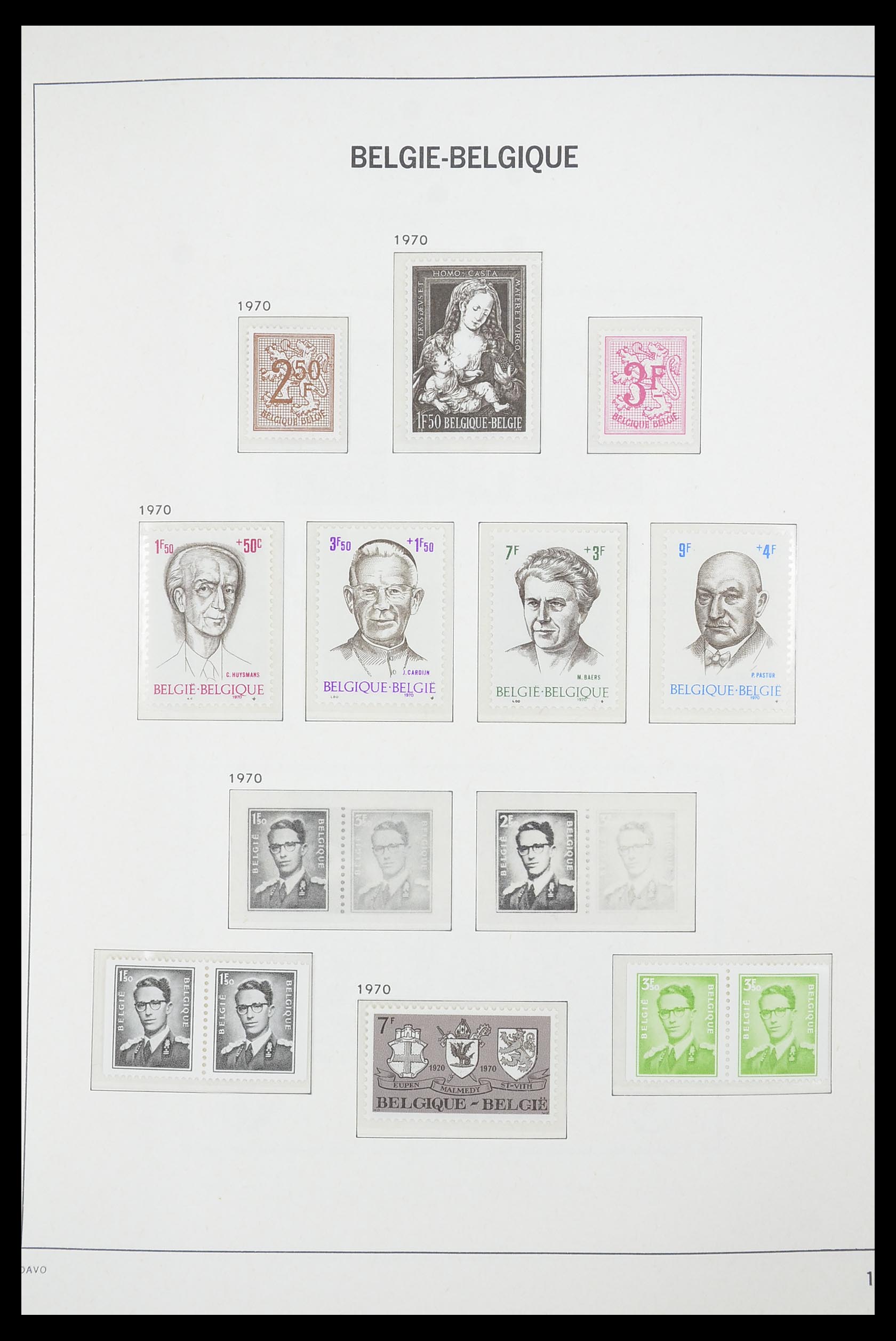 33863 069 - Postzegelverzameling 33863 België 1950-1984.