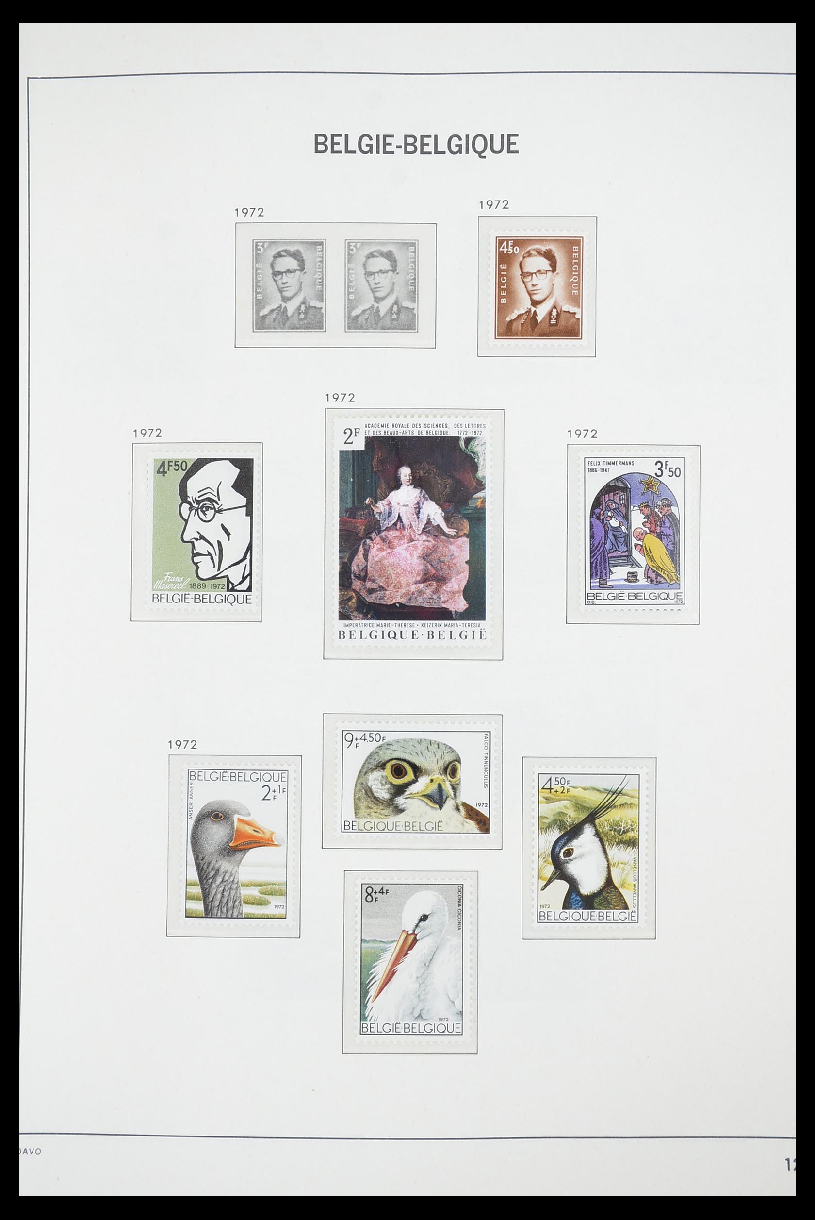 33863 078 - Postzegelverzameling 33863 België 1950-1984.