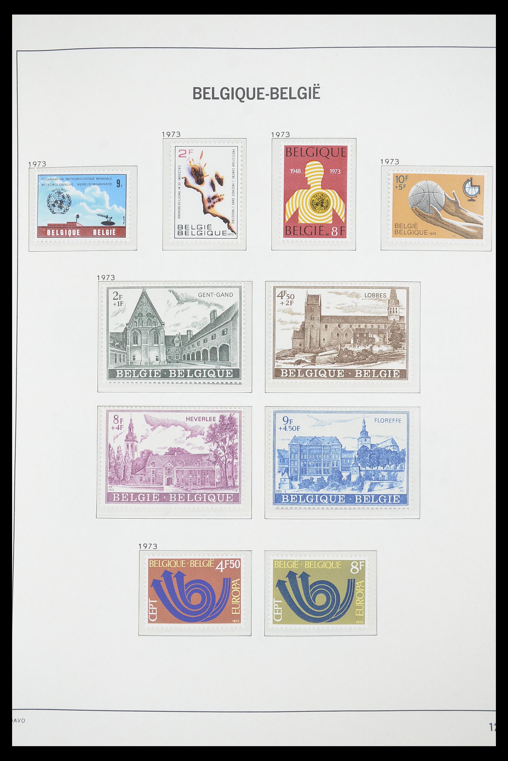 33863 079 - Postzegelverzameling 33863 België 1950-1984.