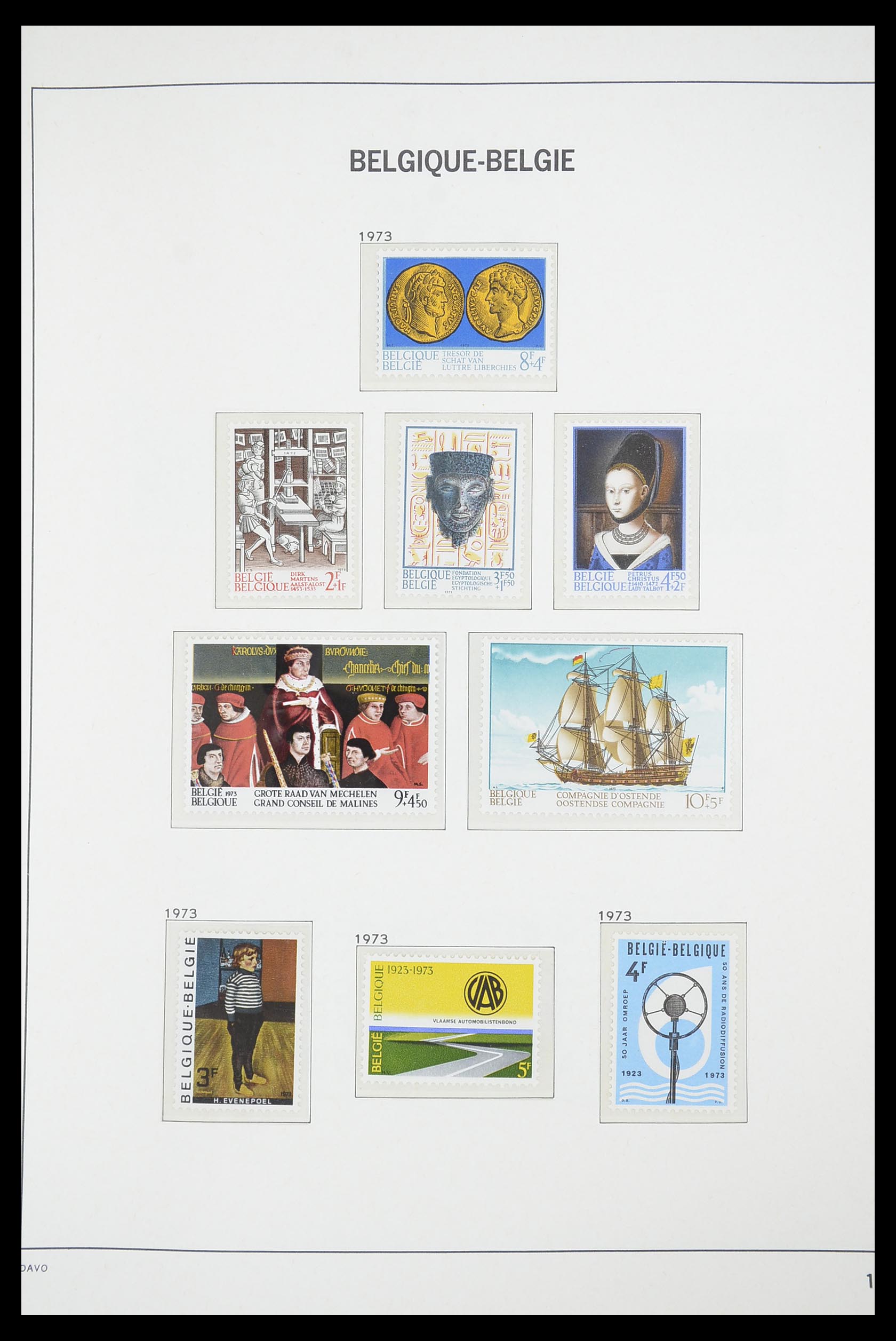 33863 081 - Postzegelverzameling 33863 België 1950-1984.