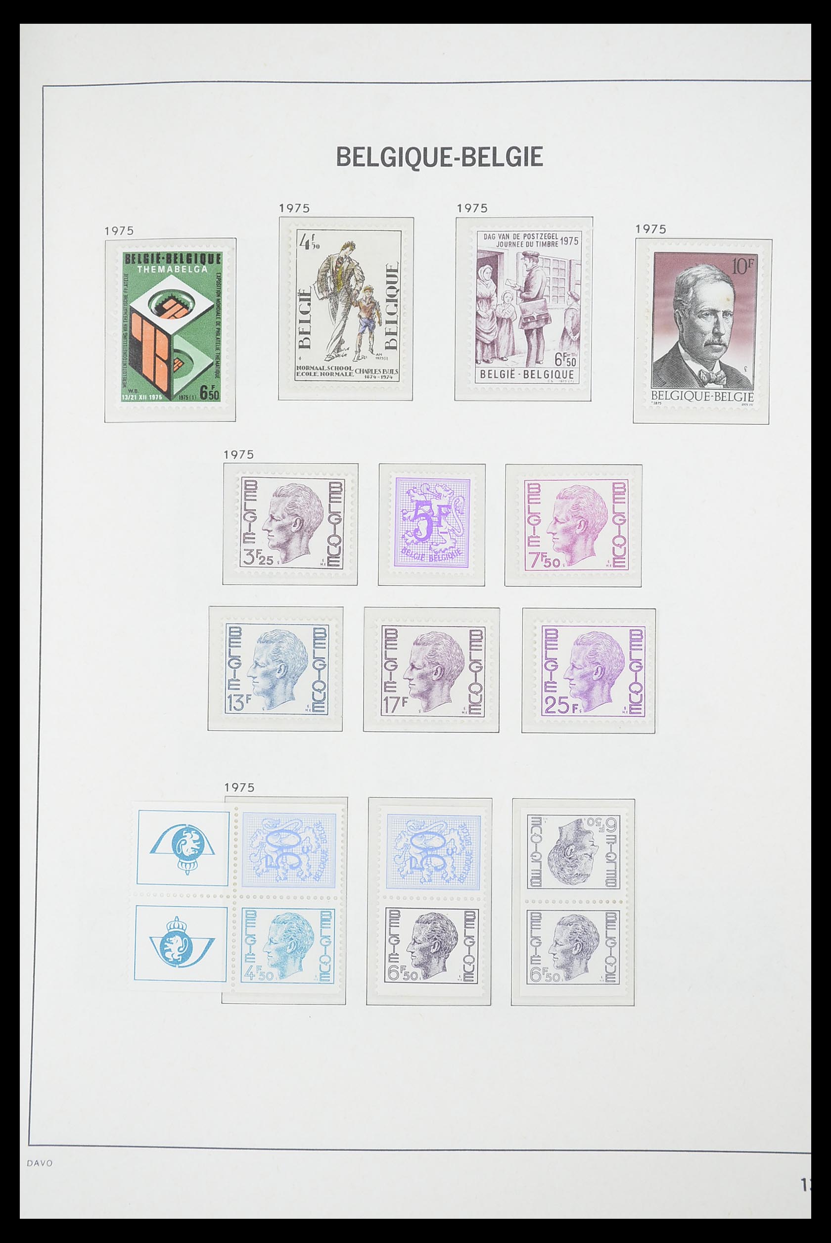 33863 087 - Postzegelverzameling 33863 België 1950-1984.