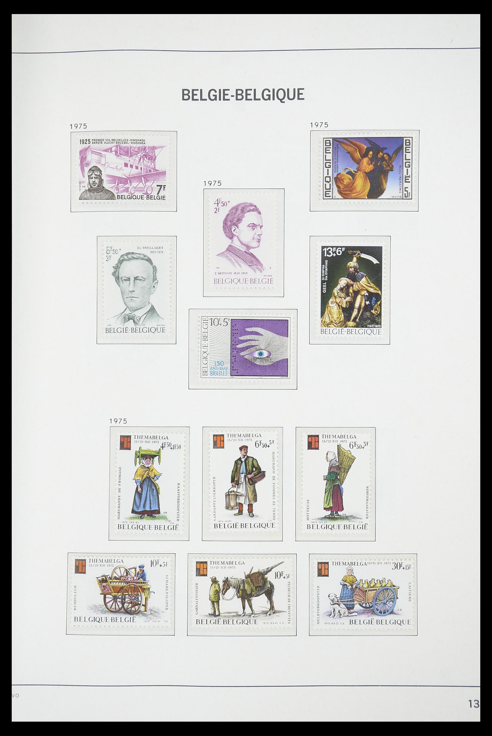 33863 090 - Postzegelverzameling 33863 België 1950-1984.