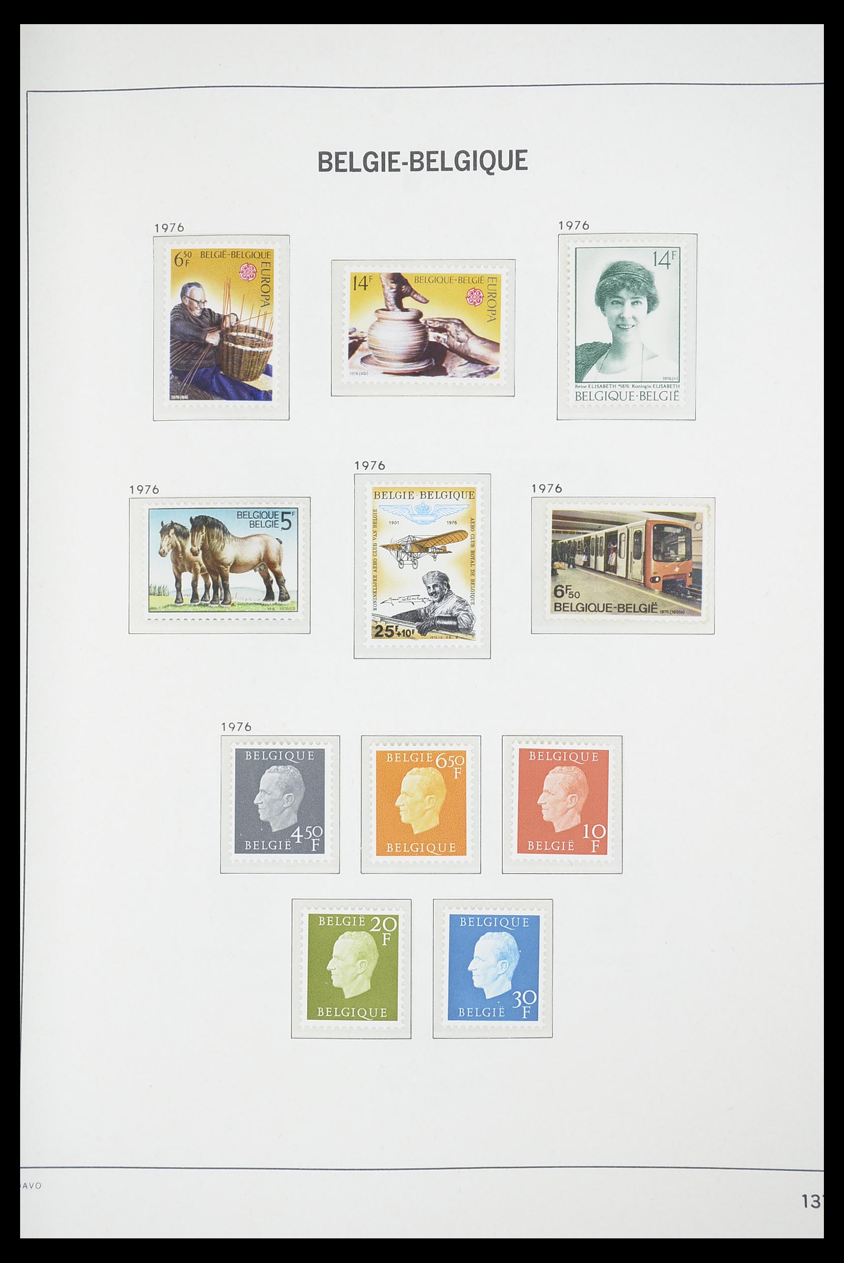 33863 092 - Postzegelverzameling 33863 België 1950-1984.