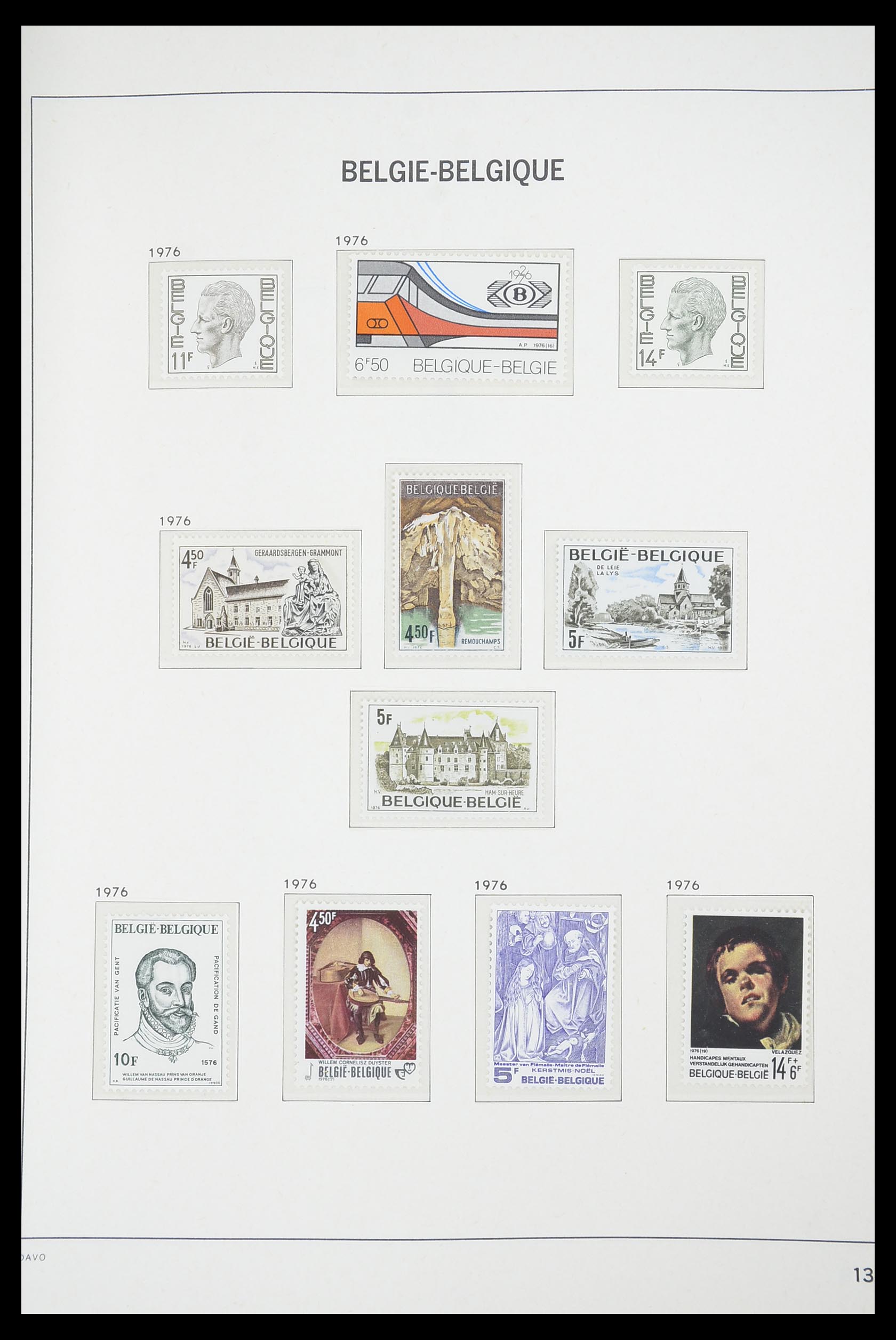 33863 094 - Postzegelverzameling 33863 België 1950-1984.