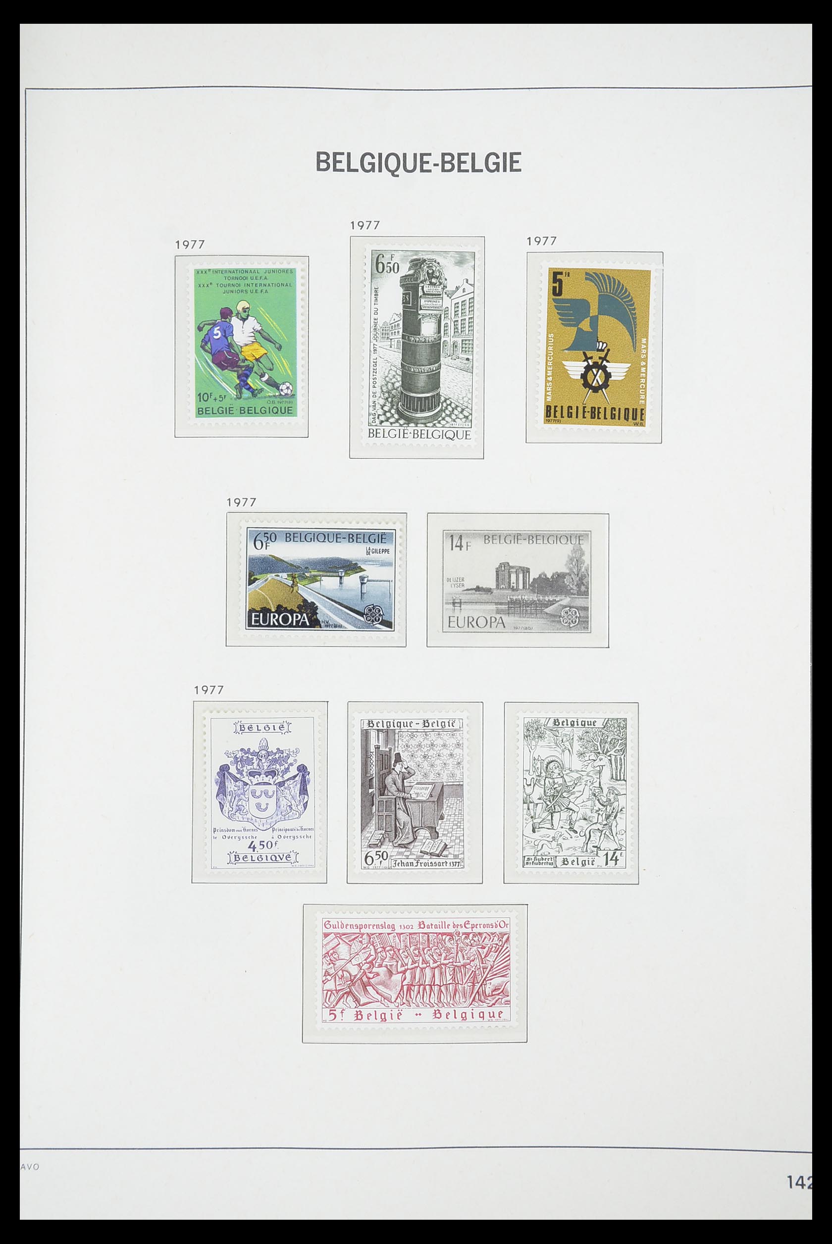 33863 099 - Postzegelverzameling 33863 België 1950-1984.