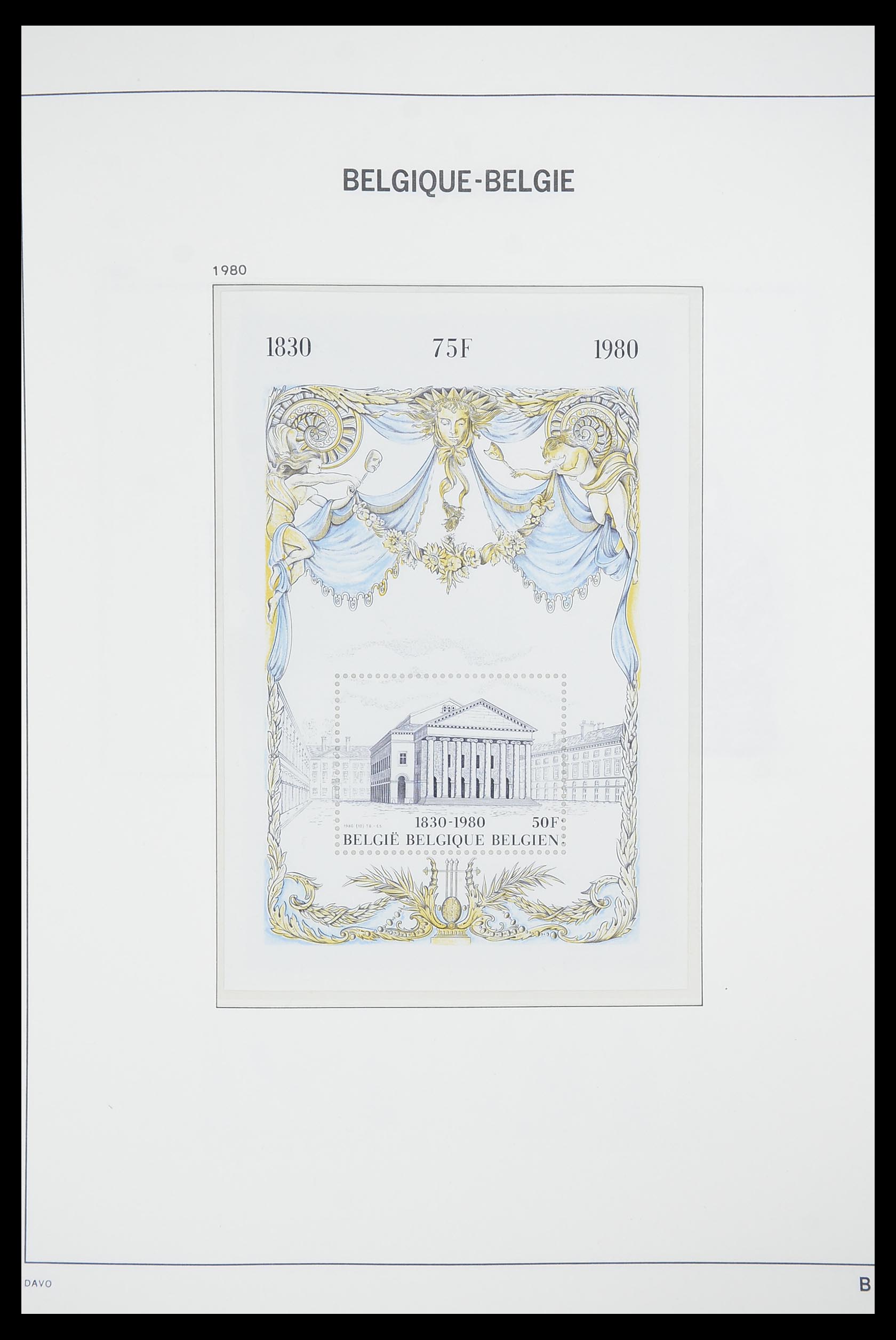 33863 116 - Postzegelverzameling 33863 België 1950-1984.