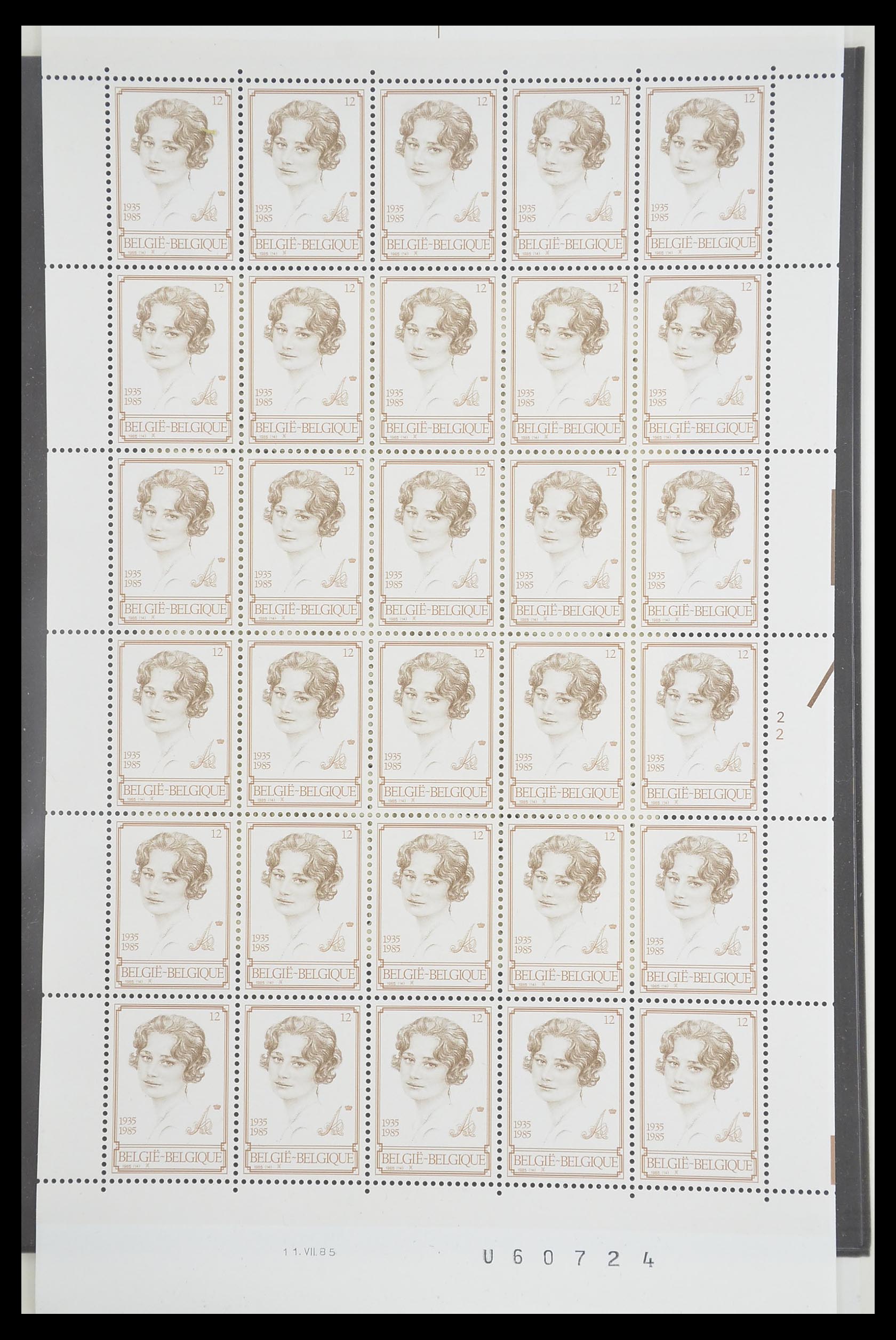 33863 147 - Stamp collection 33863 Belgium 1950-1984.