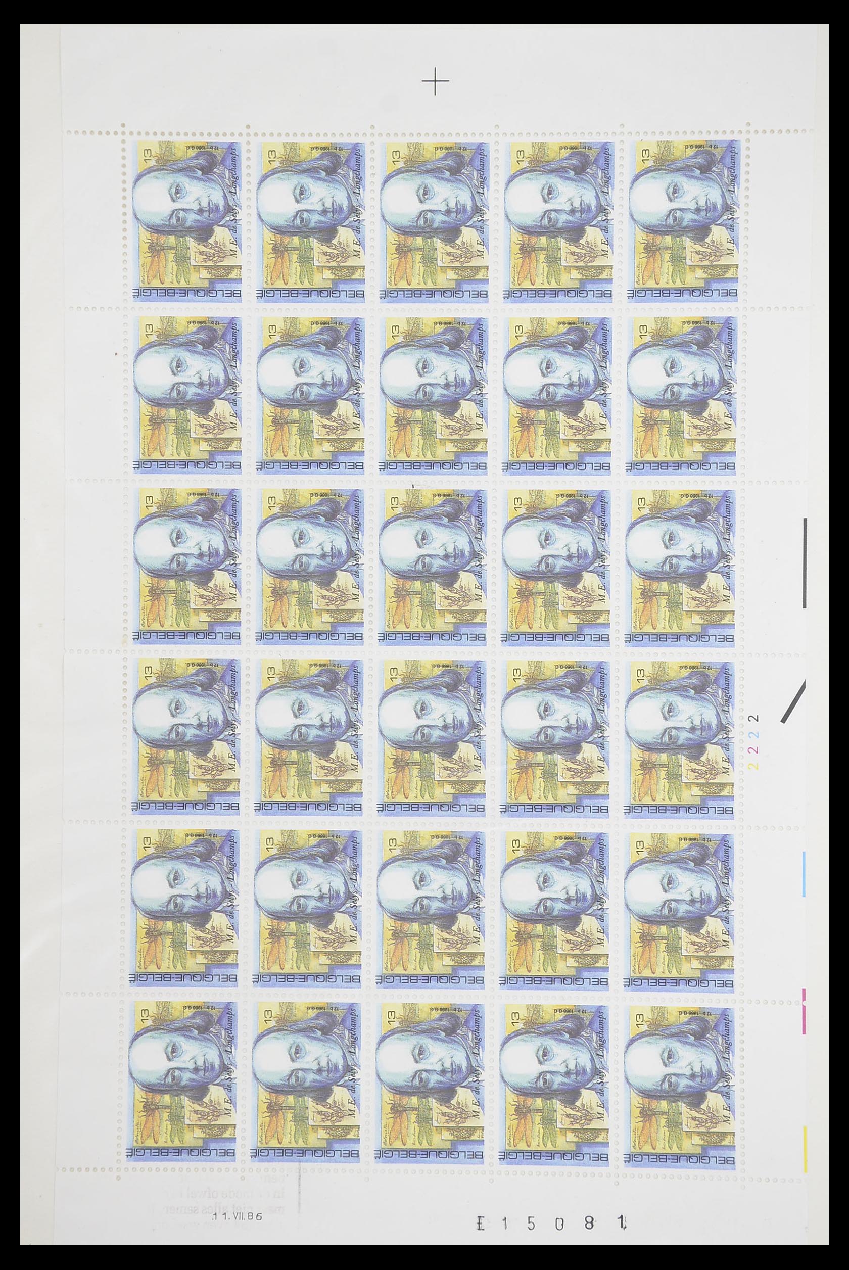 33863 149 - Stamp collection 33863 Belgium 1950-1984.