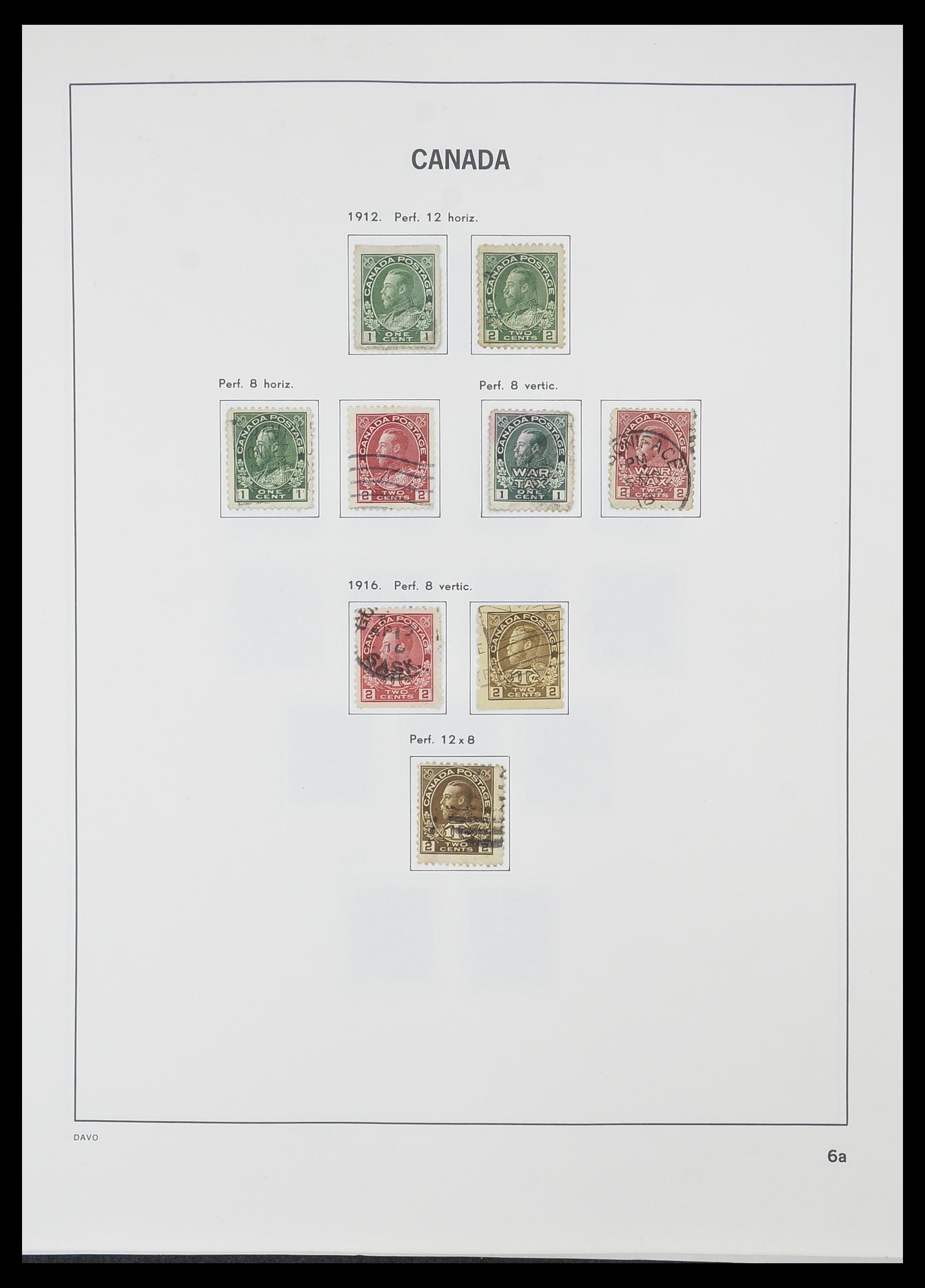 33866 007 - Postzegelverzameling 33866 Canada 1859-1974.