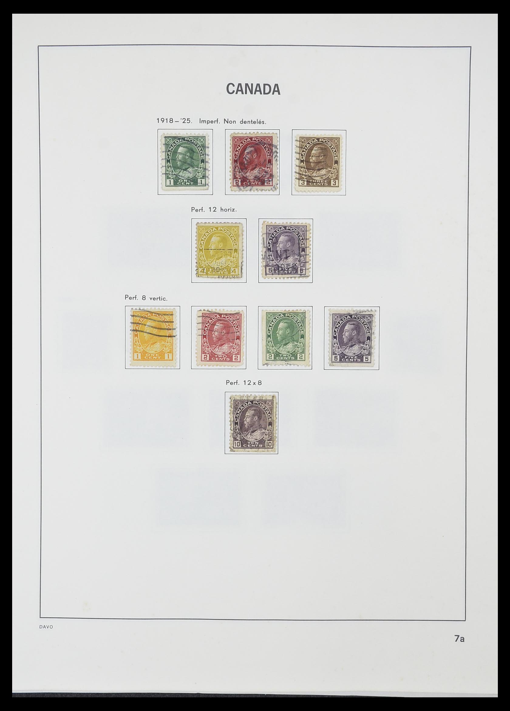 33866 009 - Postzegelverzameling 33866 Canada 1859-1974.