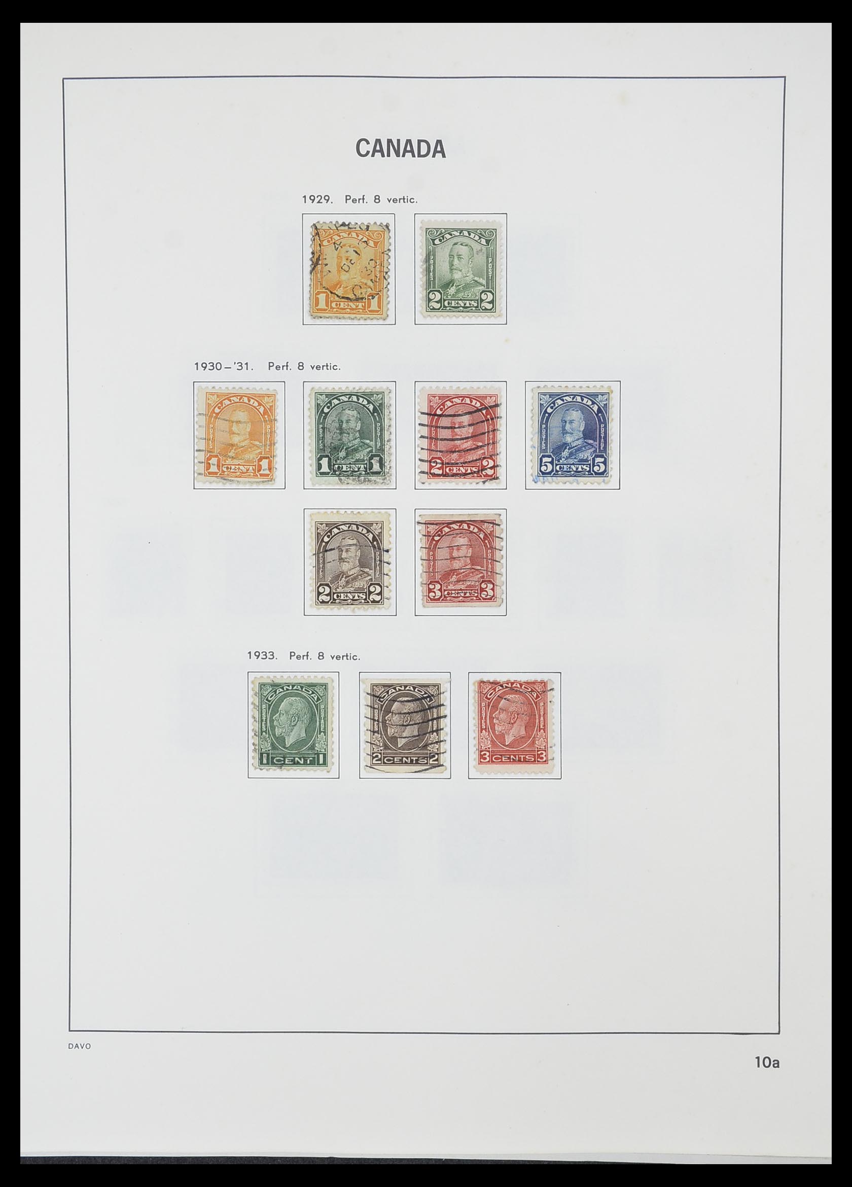 33866 013 - Postzegelverzameling 33866 Canada 1859-1974.