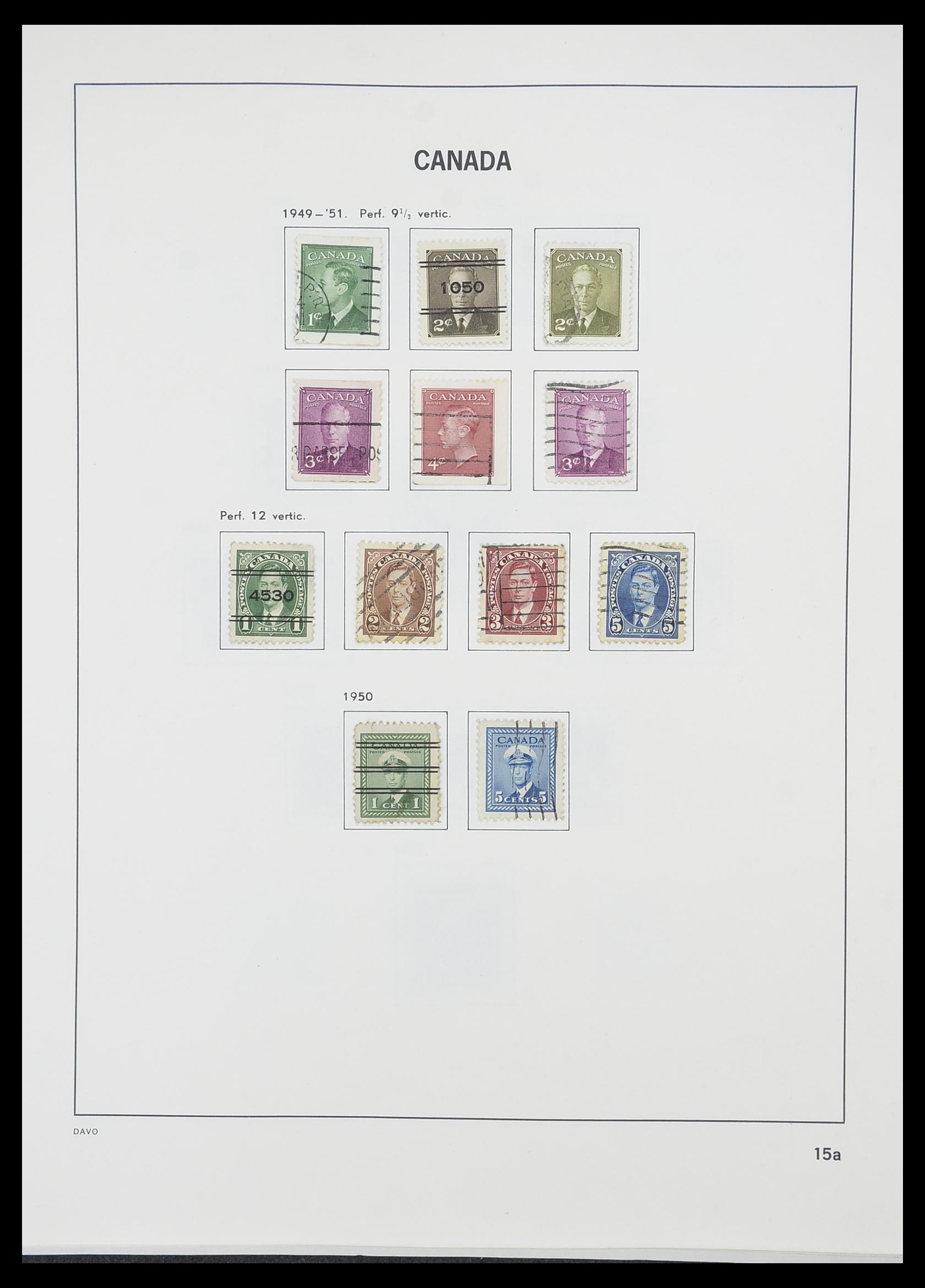 33866 020 - Postzegelverzameling 33866 Canada 1859-1974.
