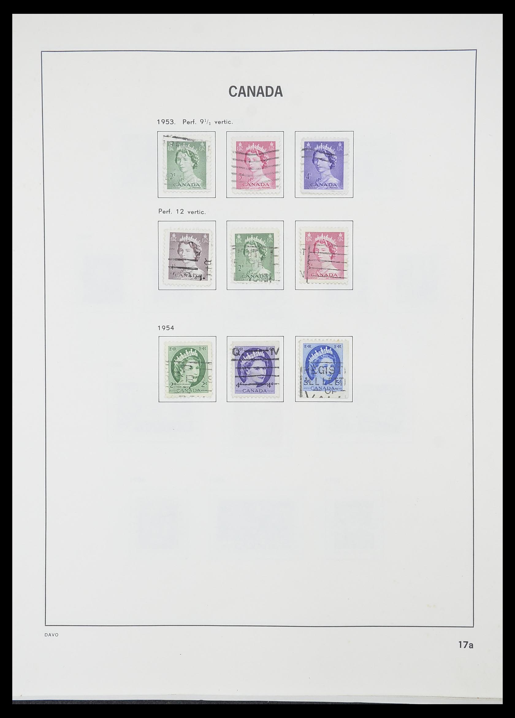33866 023 - Postzegelverzameling 33866 Canada 1859-1974.