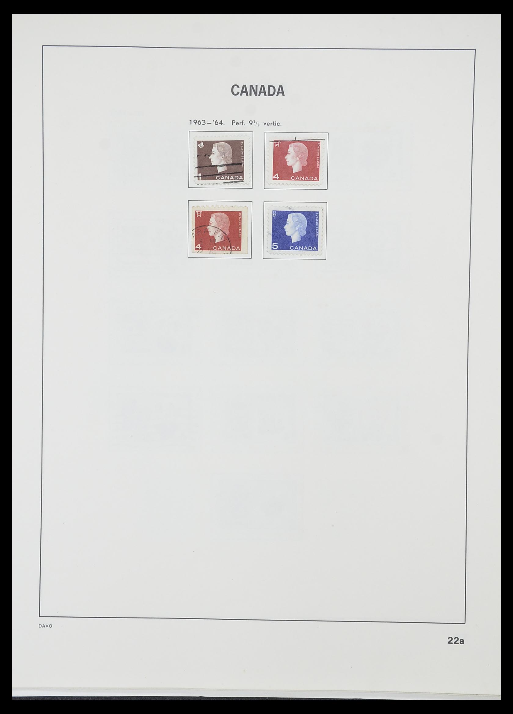 33866 029 - Postzegelverzameling 33866 Canada 1859-1974.