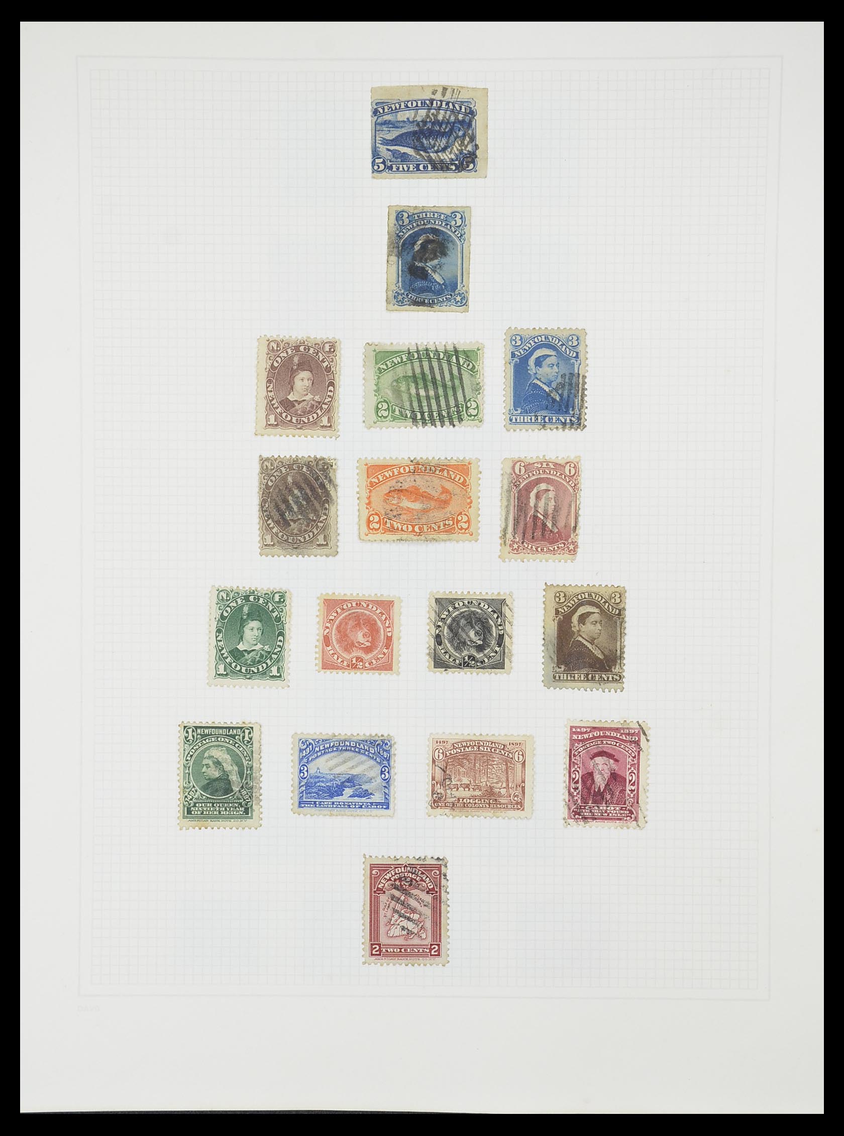 33866 058 - Postzegelverzameling 33866 Canada 1859-1974.