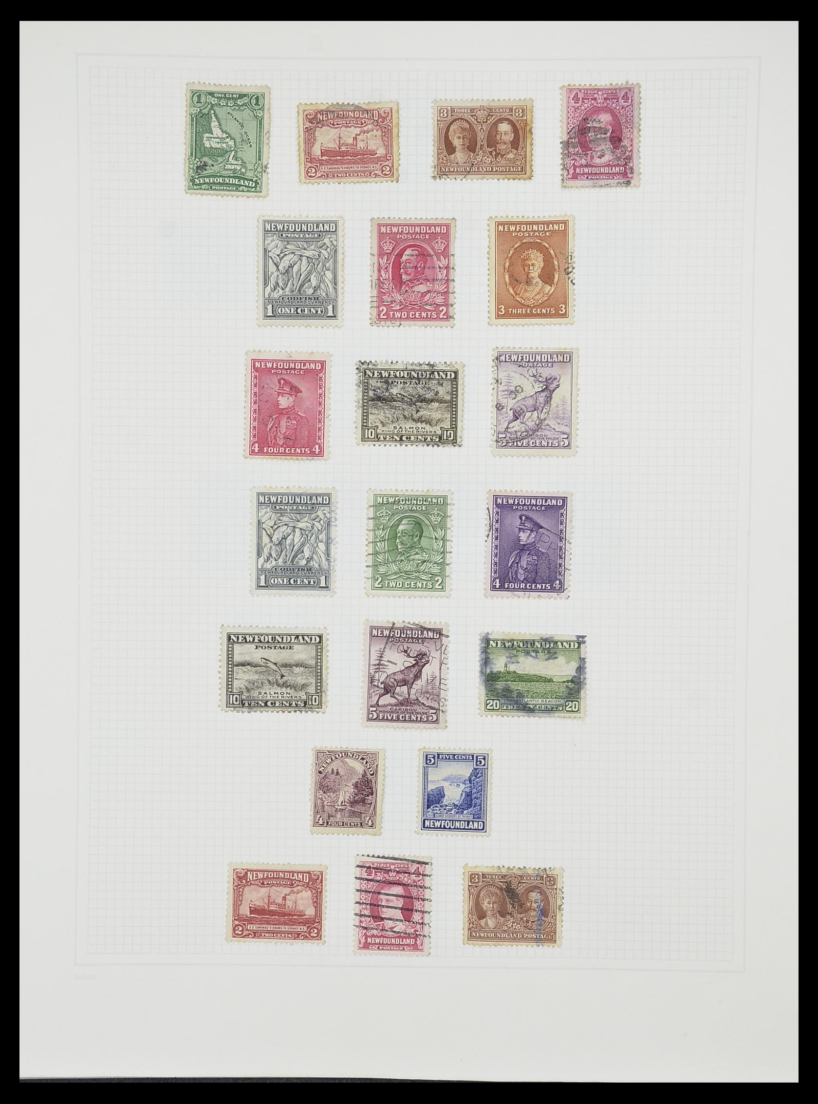33866 060 - Postzegelverzameling 33866 Canada 1859-1974.
