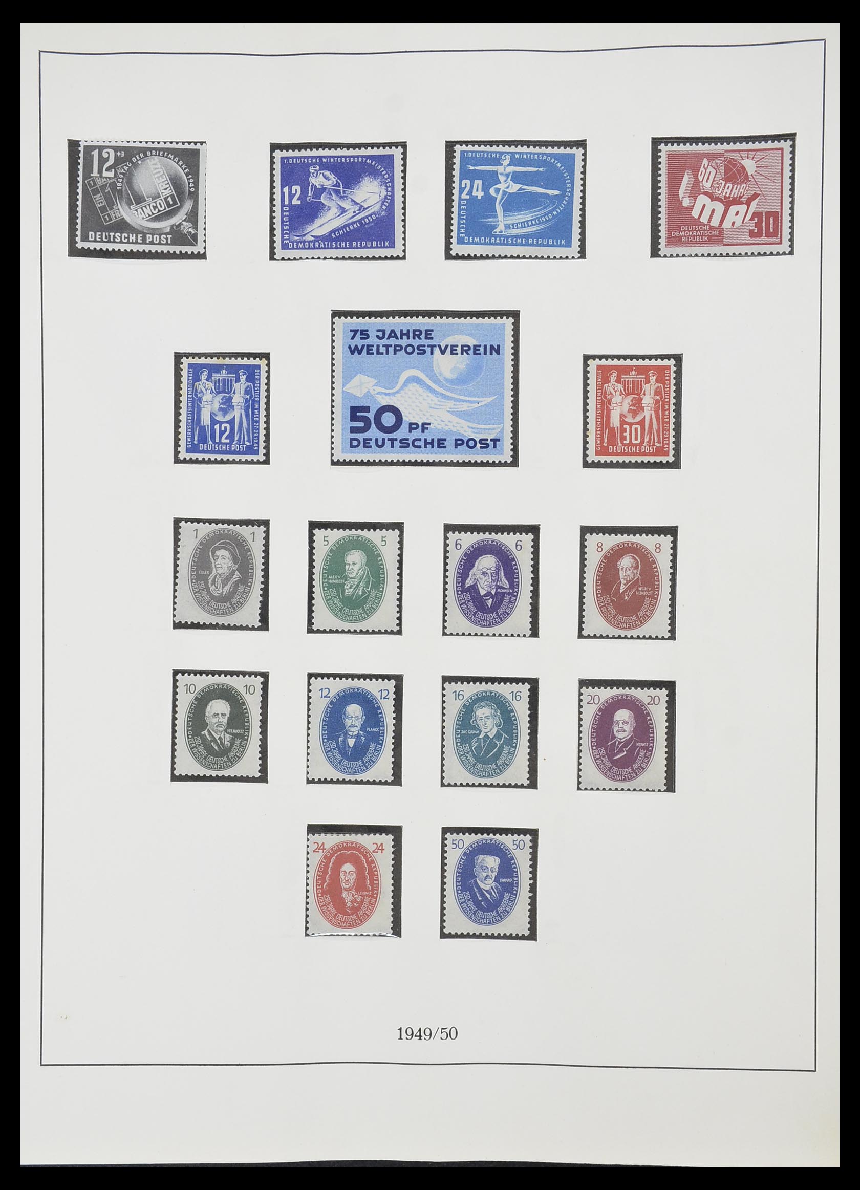 33868 001 - Postzegelverzameling 33868 DDR 1949-1977.