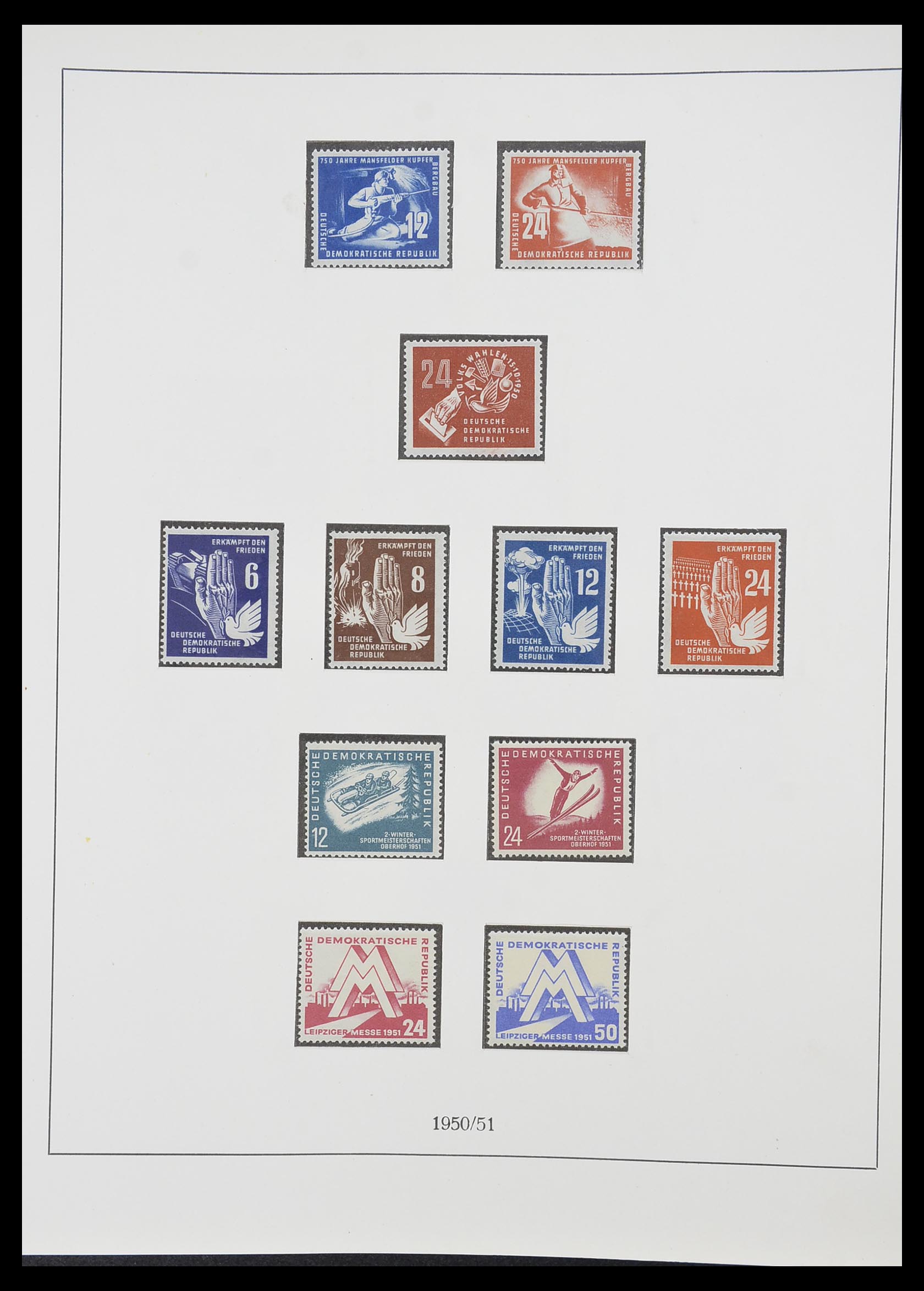 33868 004 - Postzegelverzameling 33868 DDR 1949-1977.