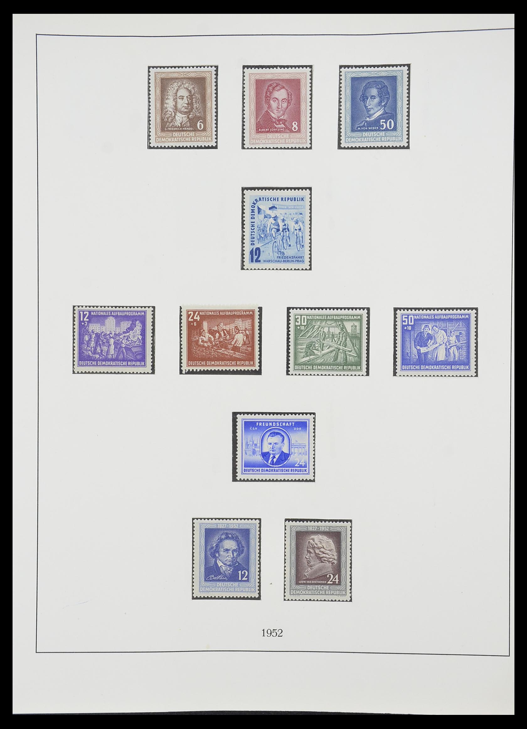 33868 007 - Stamp collection 33868 DDR 1949-1977.