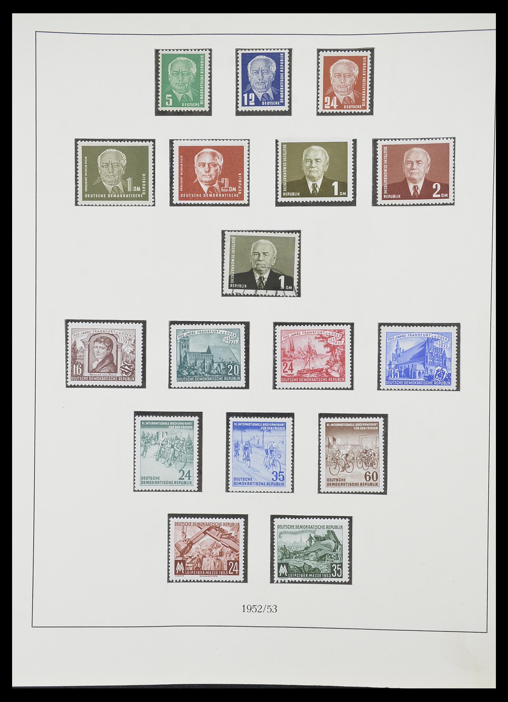 33868 009 - Stamp collection 33868 DDR 1949-1977.