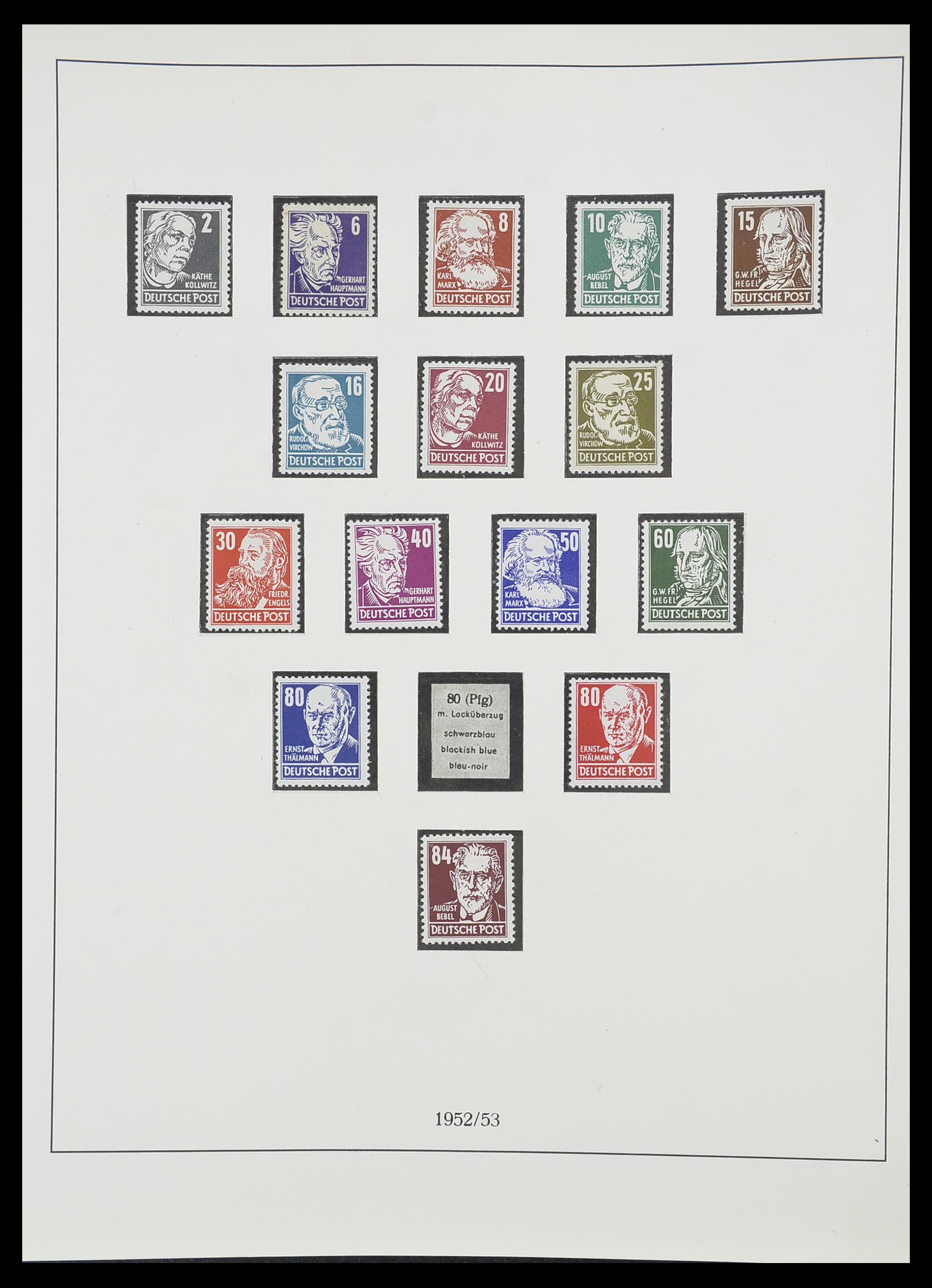 33868 010 - Stamp collection 33868 DDR 1949-1977.