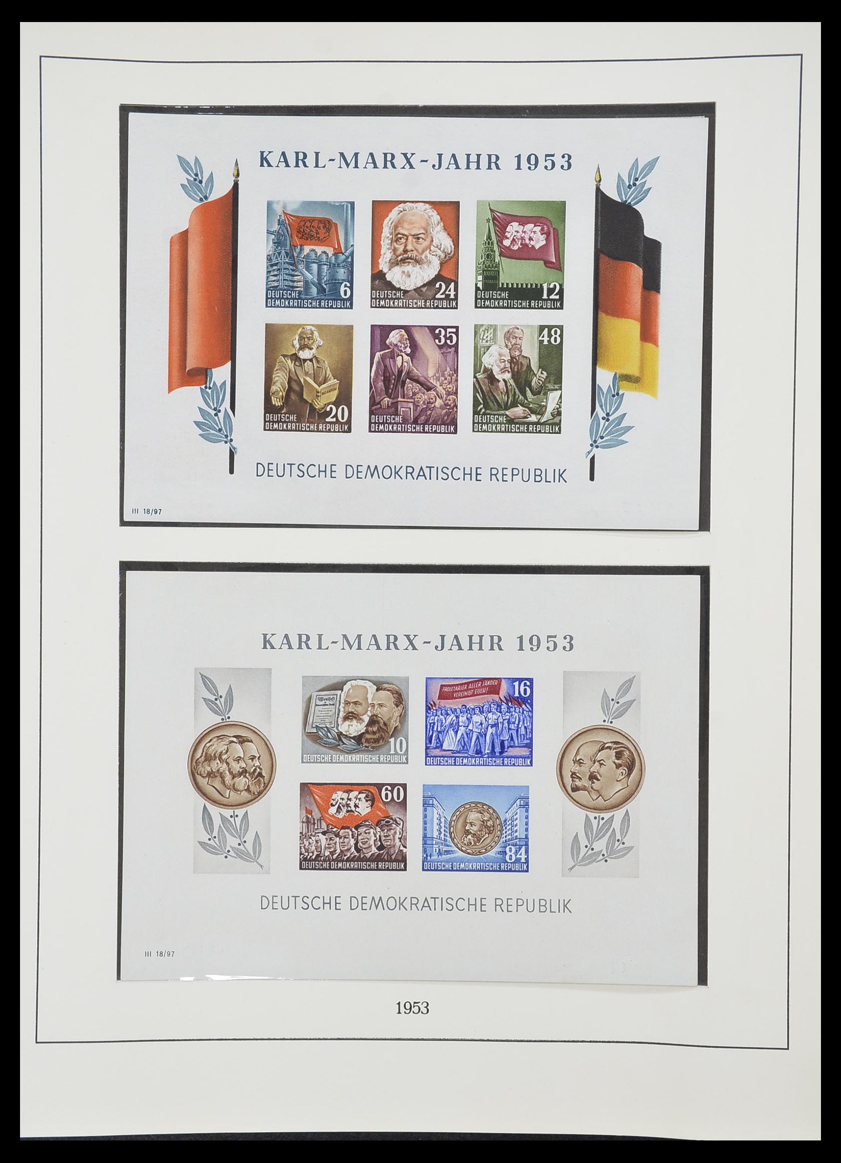 33868 014 - Postzegelverzameling 33868 DDR 1949-1977.