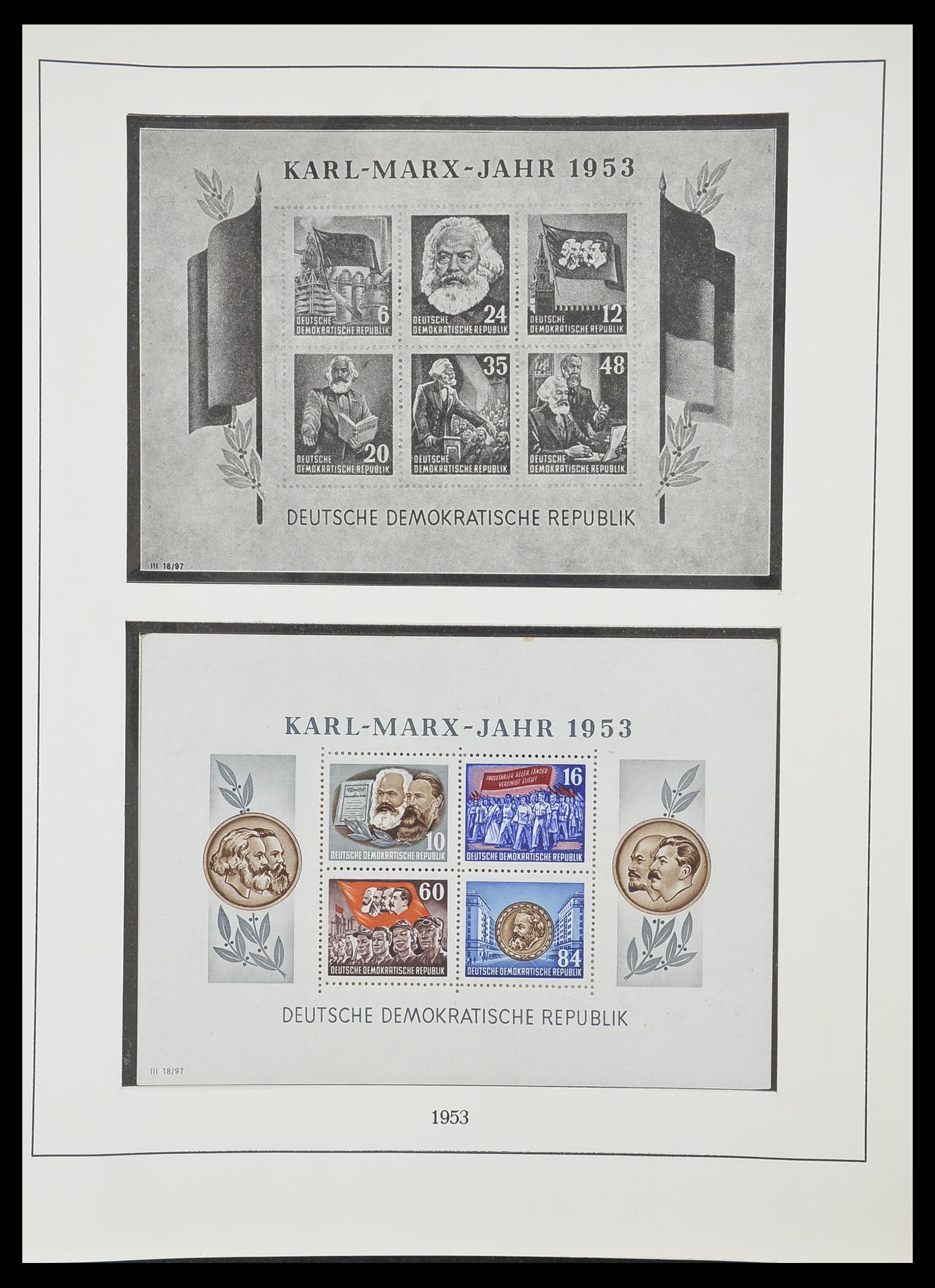 33868 015 - Postzegelverzameling 33868 DDR 1949-1977.