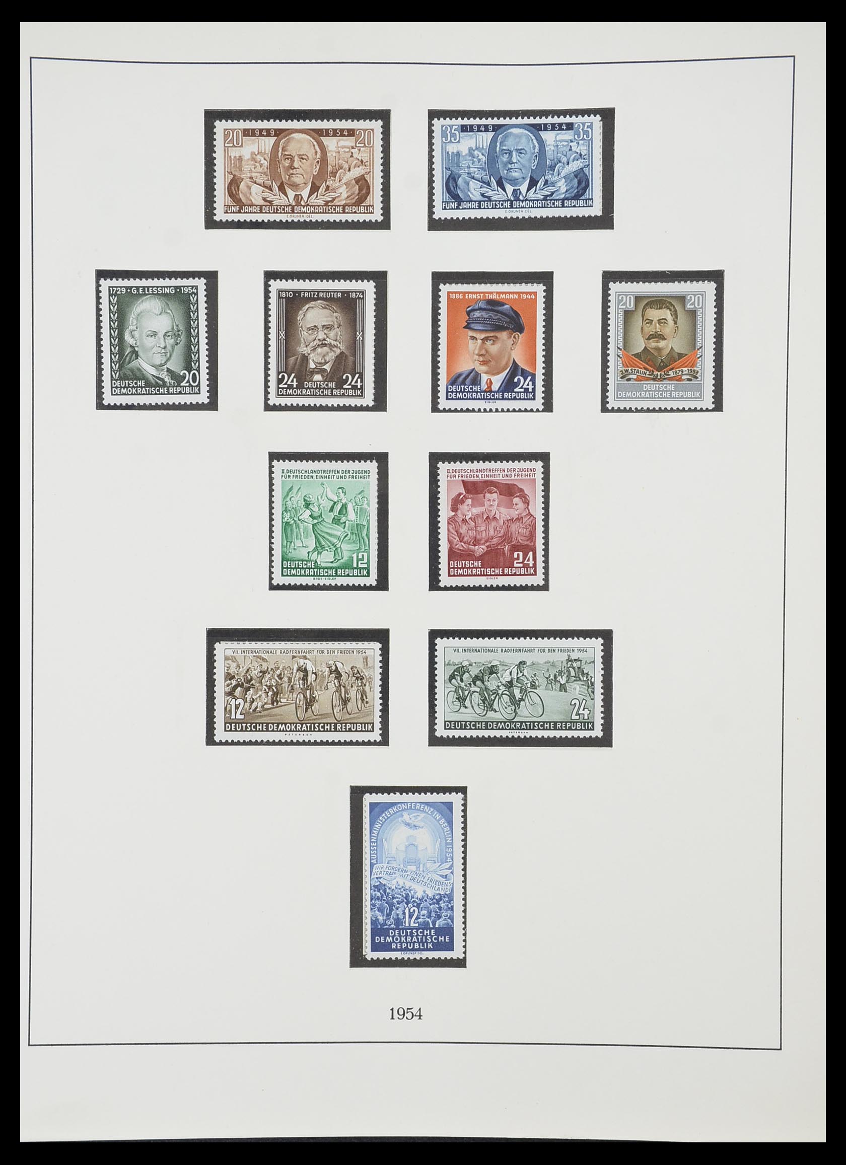 33868 017 - Stamp collection 33868 DDR 1949-1977.