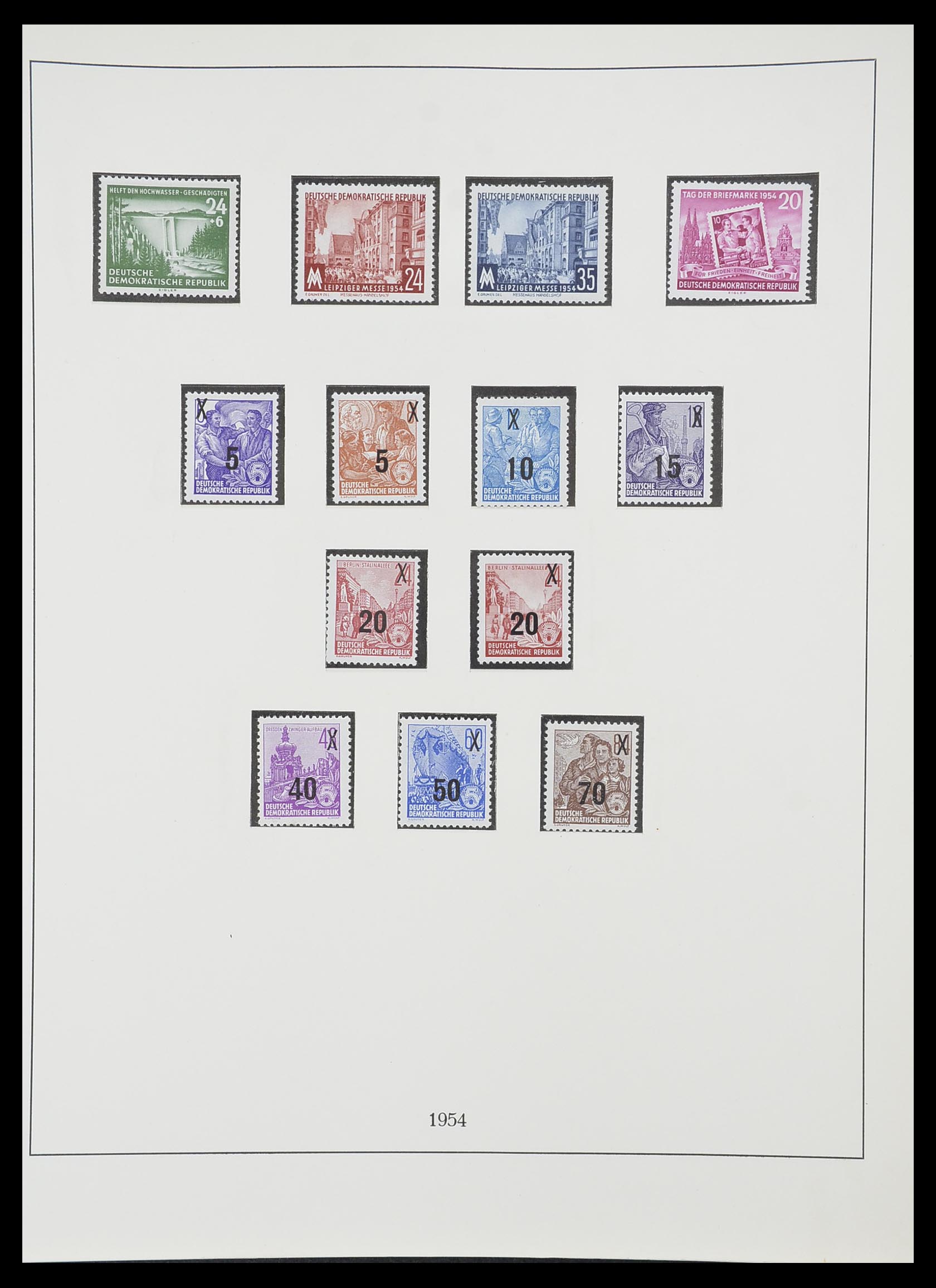 33868 018 - Stamp collection 33868 DDR 1949-1977.
