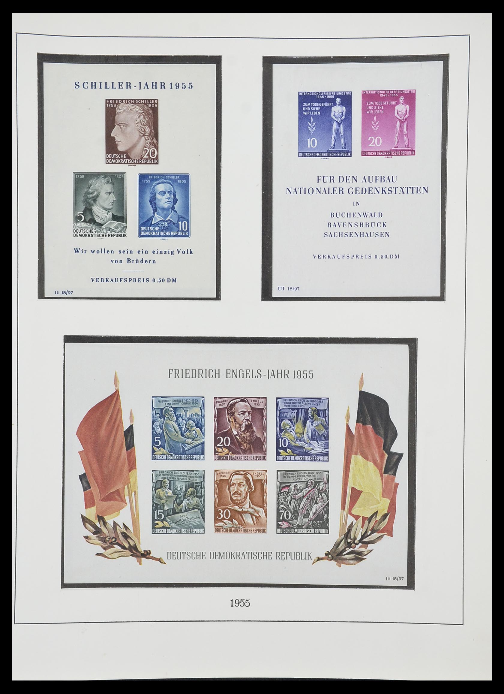 33868 021 - Postzegelverzameling 33868 DDR 1949-1977.