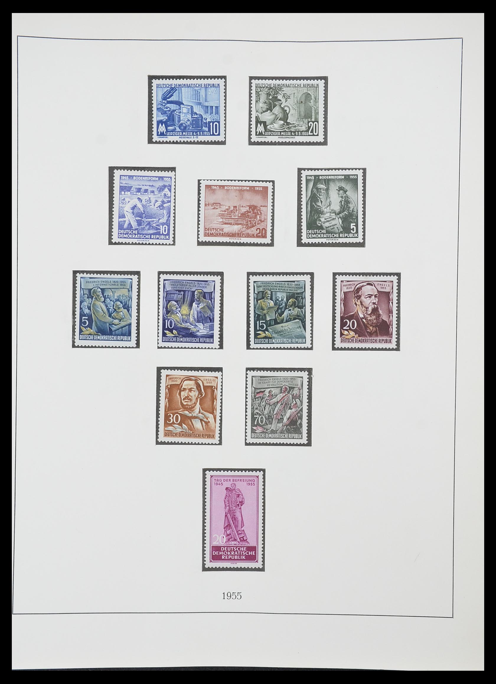 33868 023 - Stamp collection 33868 DDR 1949-1977.