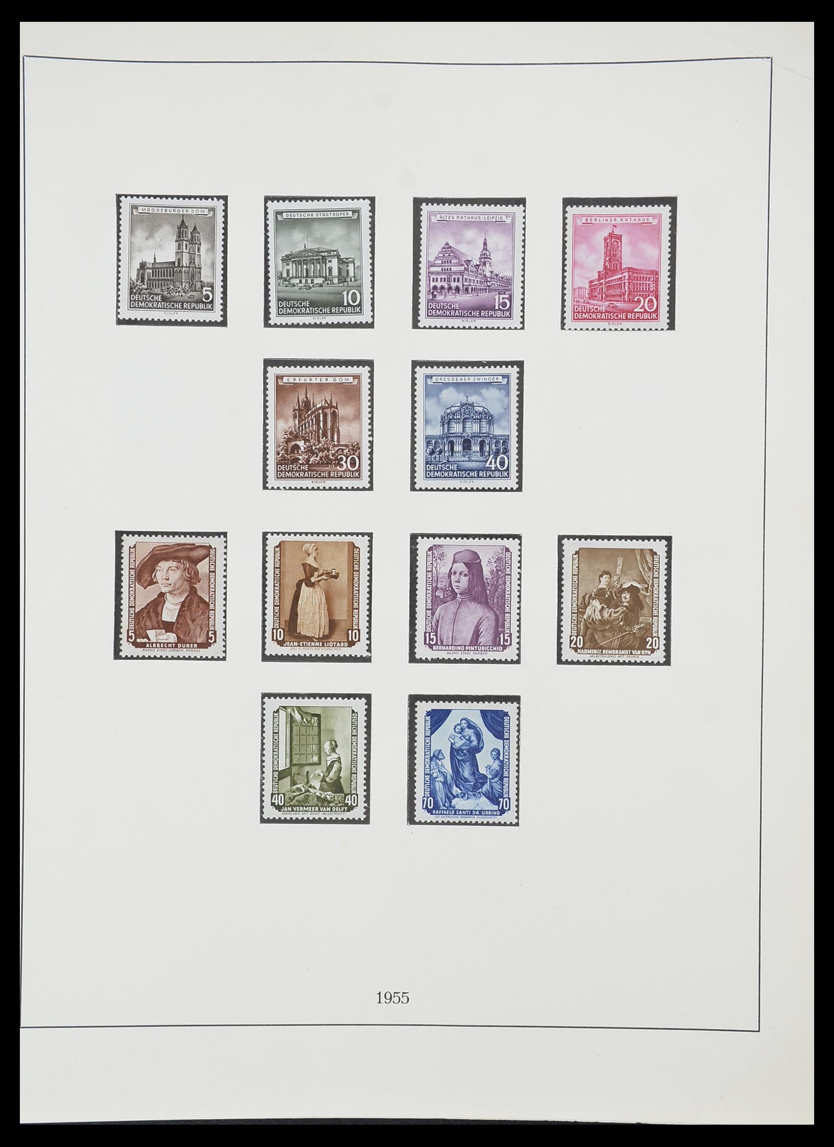 33868 024 - Stamp collection 33868 DDR 1949-1977.