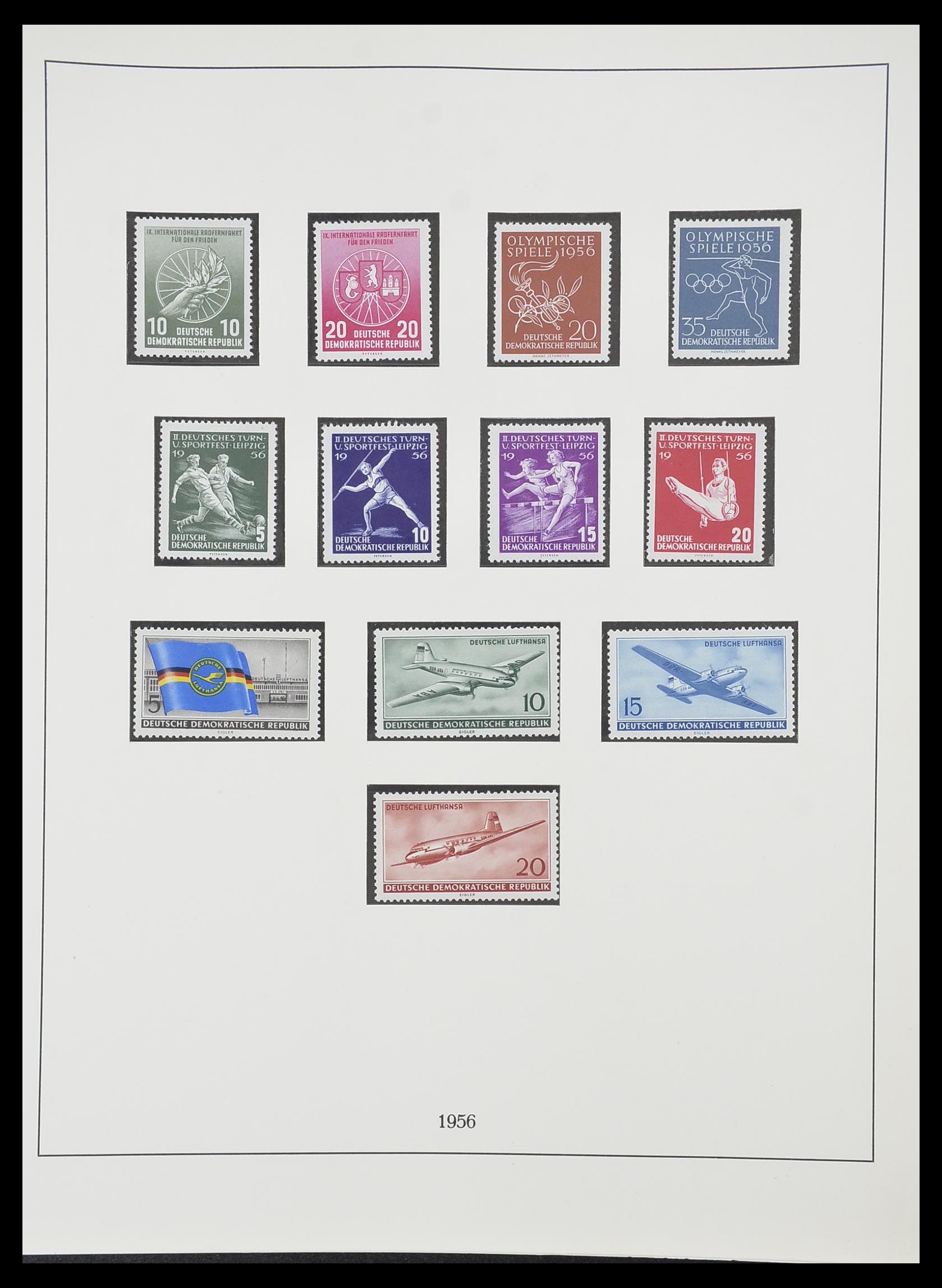 33868 026 - Stamp collection 33868 DDR 1949-1977.