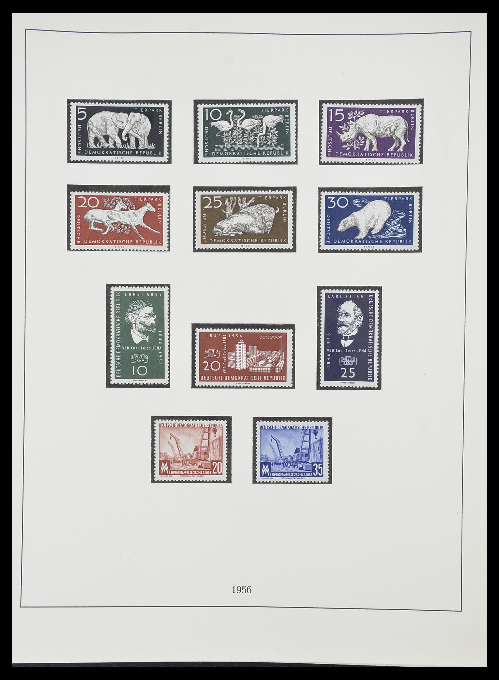 33868 029 - Stamp collection 33868 DDR 1949-1977.