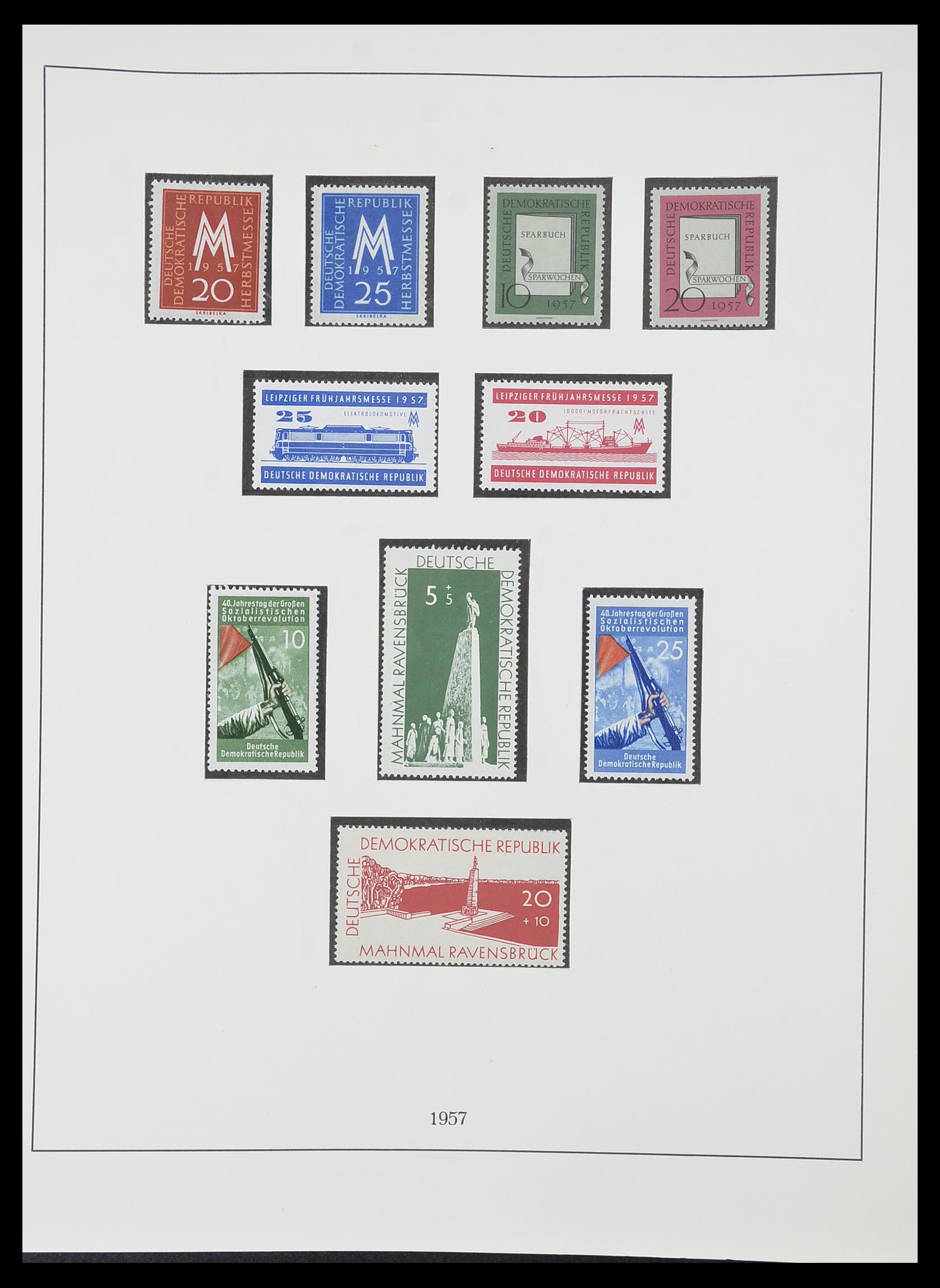33868 030 - Postzegelverzameling 33868 DDR 1949-1977.