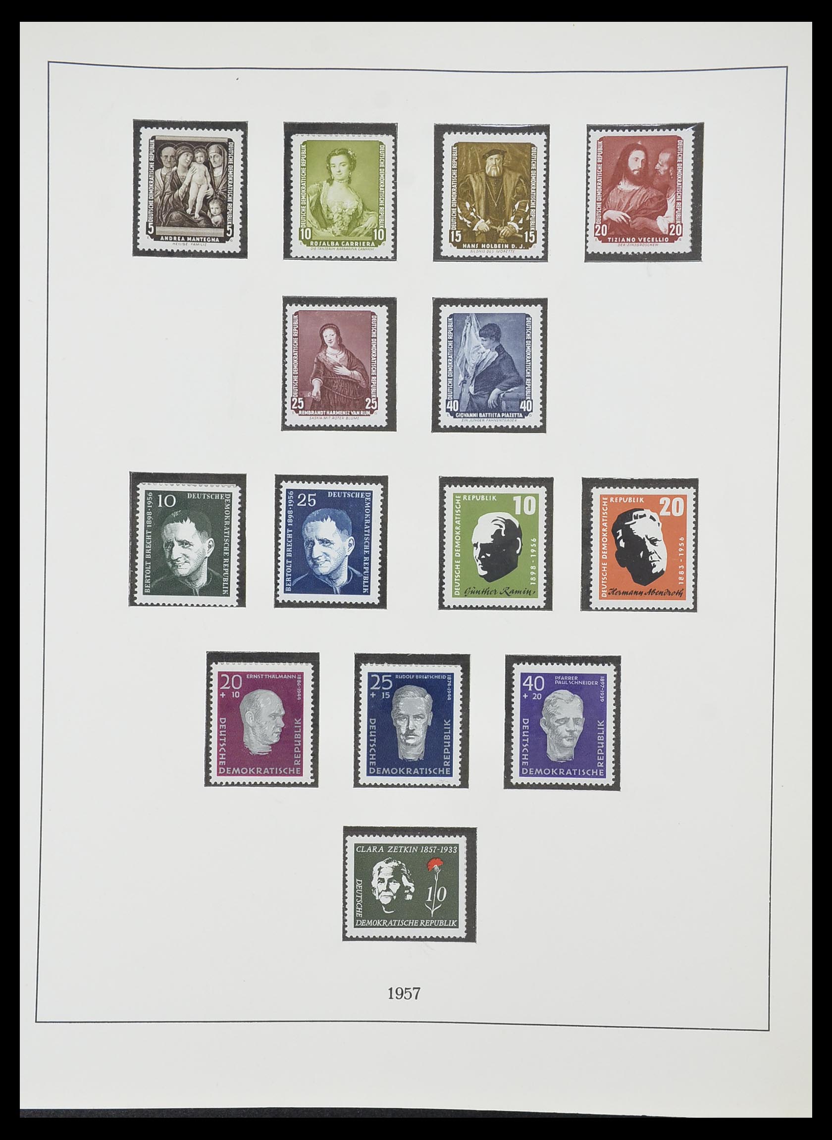 33868 033 - Stamp collection 33868 DDR 1949-1977.