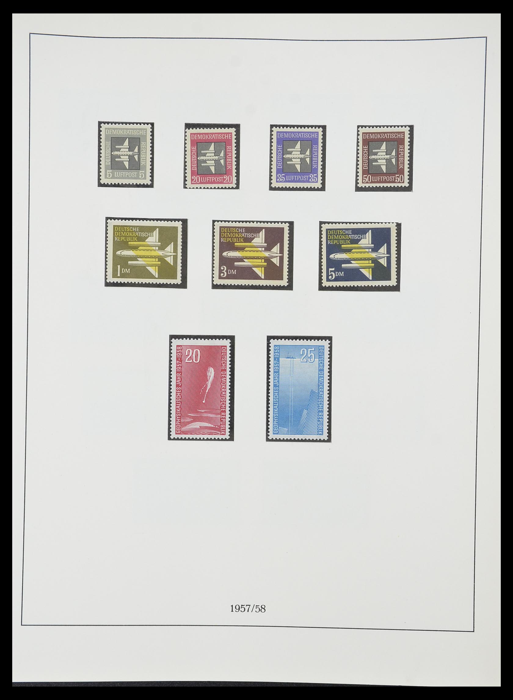 33868 034 - Stamp collection 33868 DDR 1949-1977.