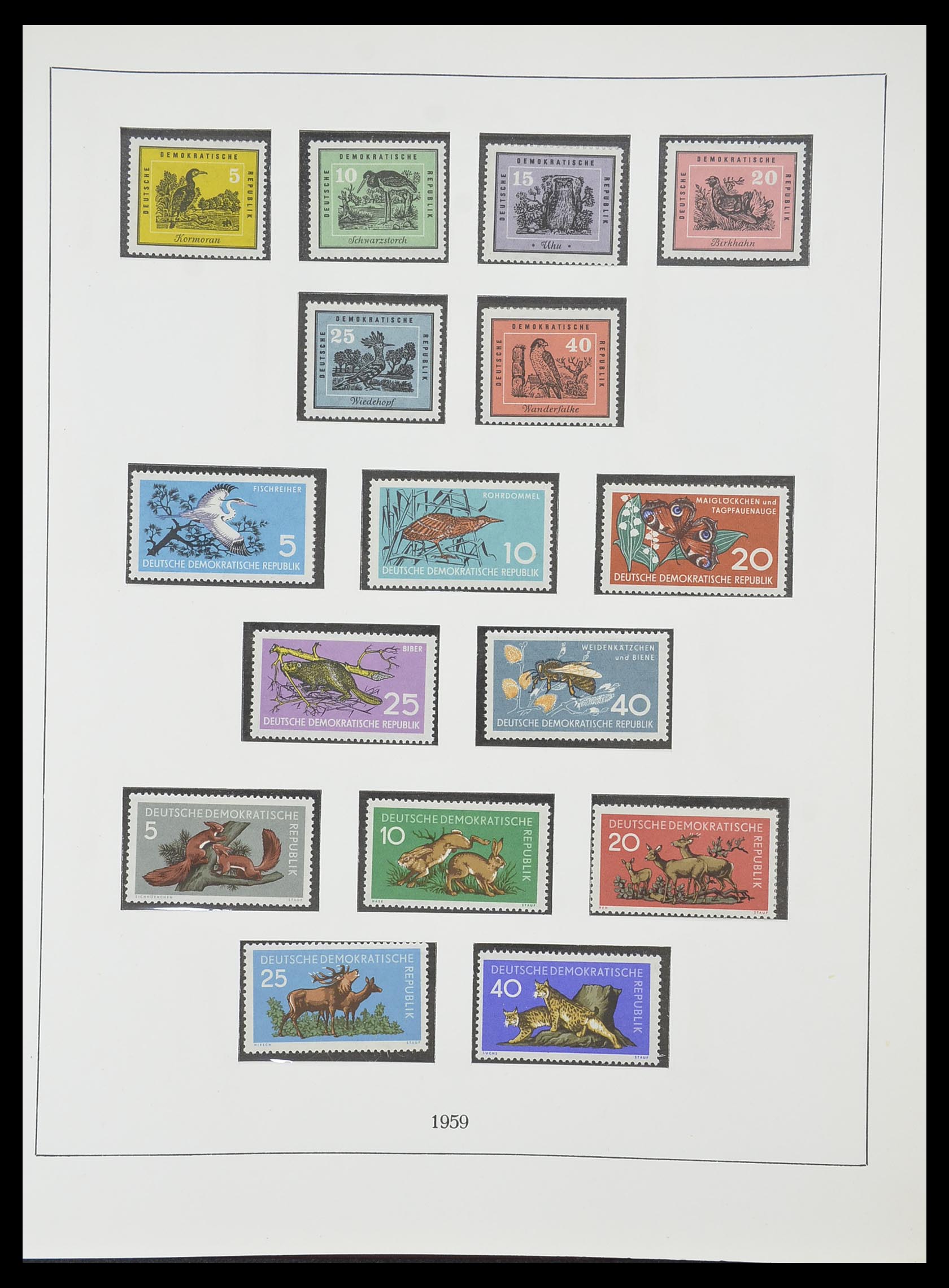 33868 044 - Stamp collection 33868 DDR 1949-1977.