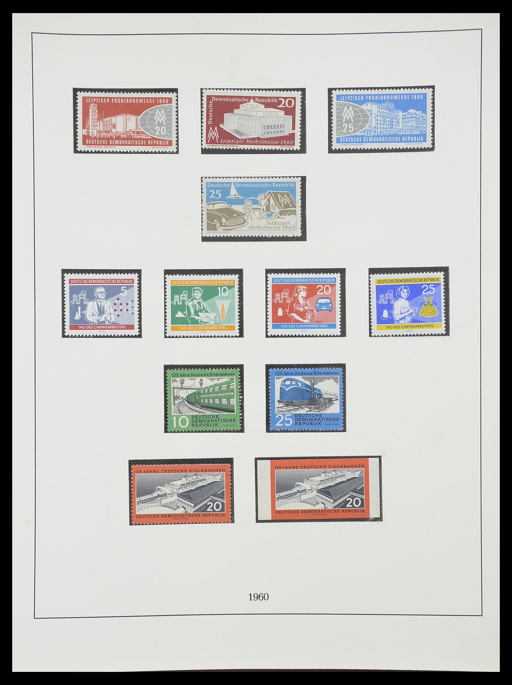 33868 048 - Stamp collection 33868 DDR 1949-1977.