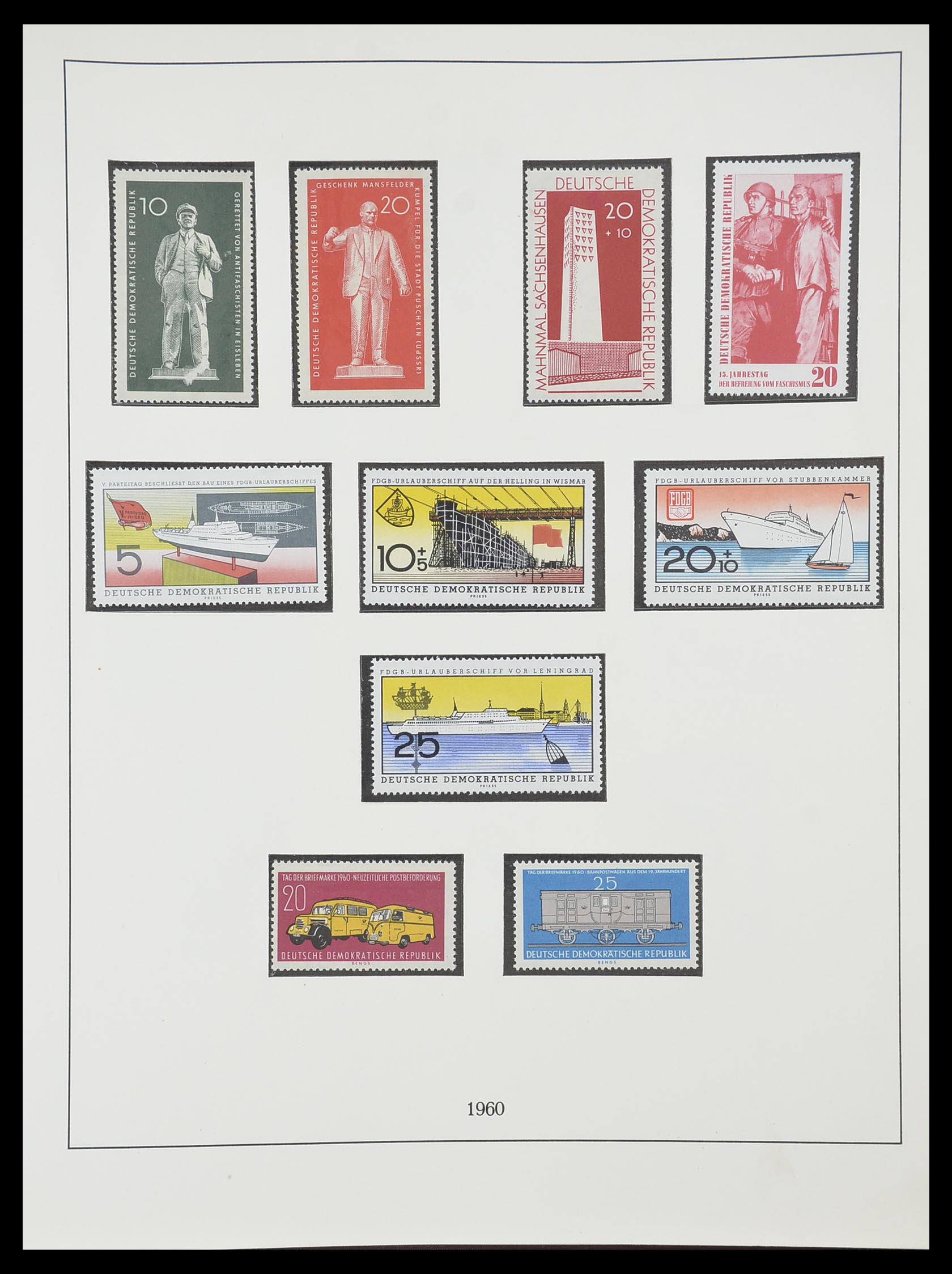 33868 049 - Stamp collection 33868 DDR 1949-1977.