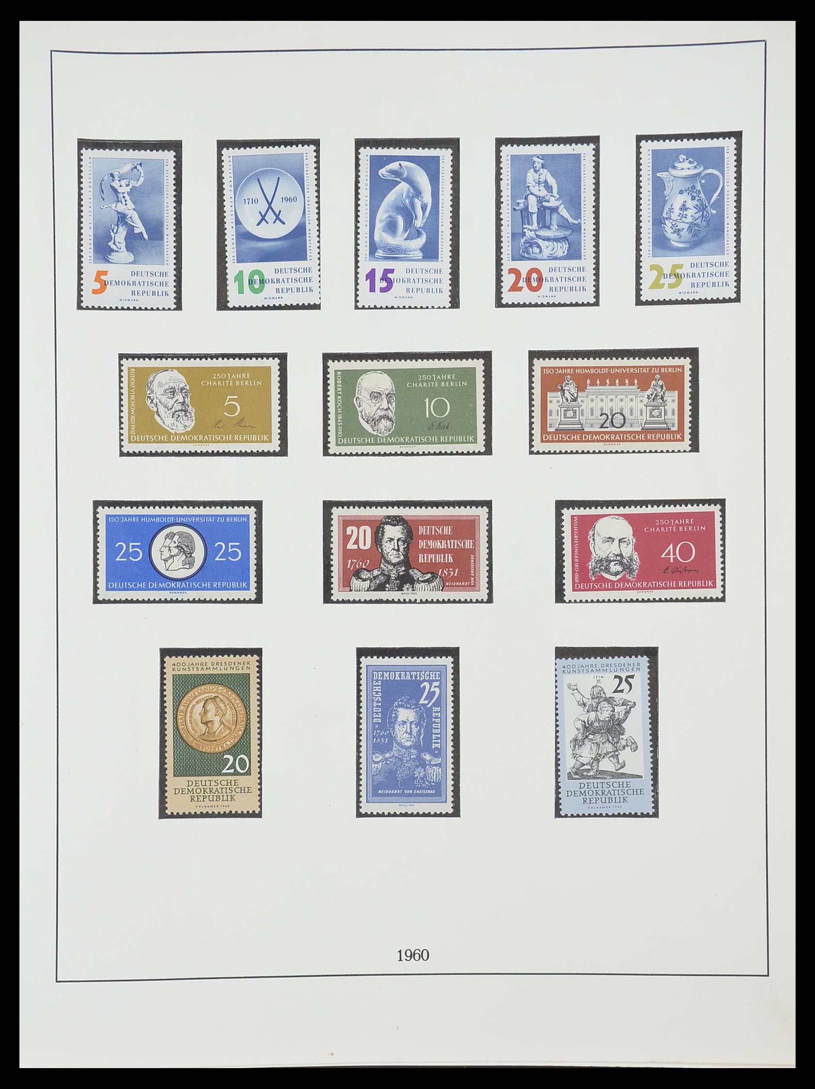 33868 050 - Stamp collection 33868 DDR 1949-1977.