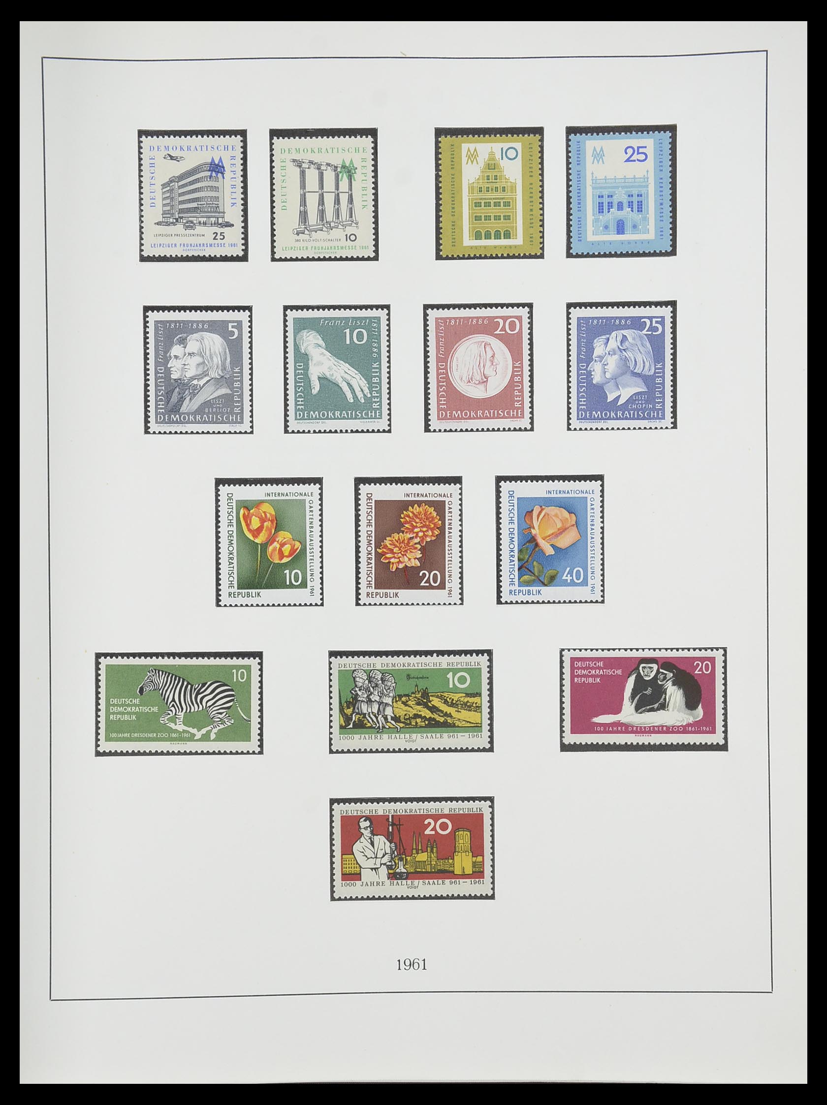 33868 054 - Stamp collection 33868 DDR 1949-1977.