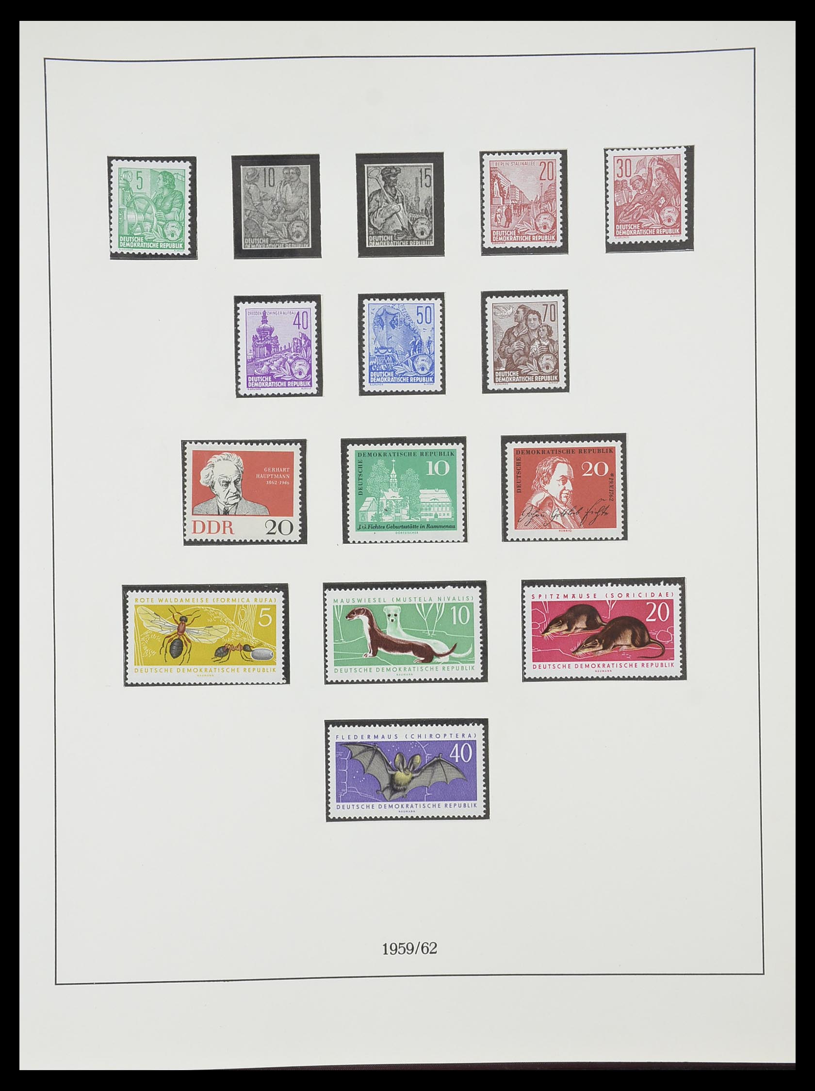 33868 057 - Postzegelverzameling 33868 DDR 1949-1977.