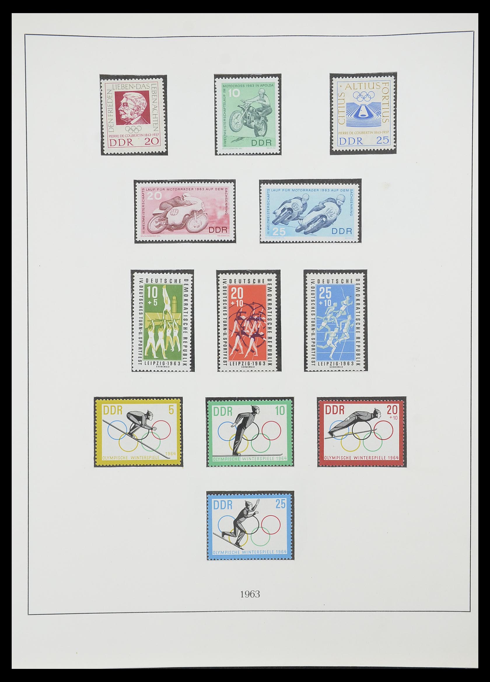 33868 066 - Stamp collection 33868 DDR 1949-1977.