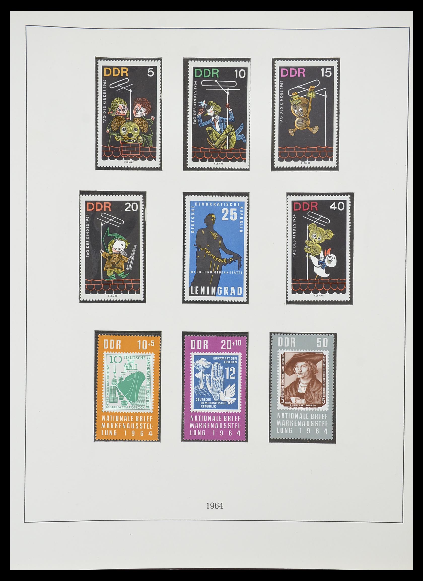33868 077 - Stamp collection 33868 DDR 1949-1977.