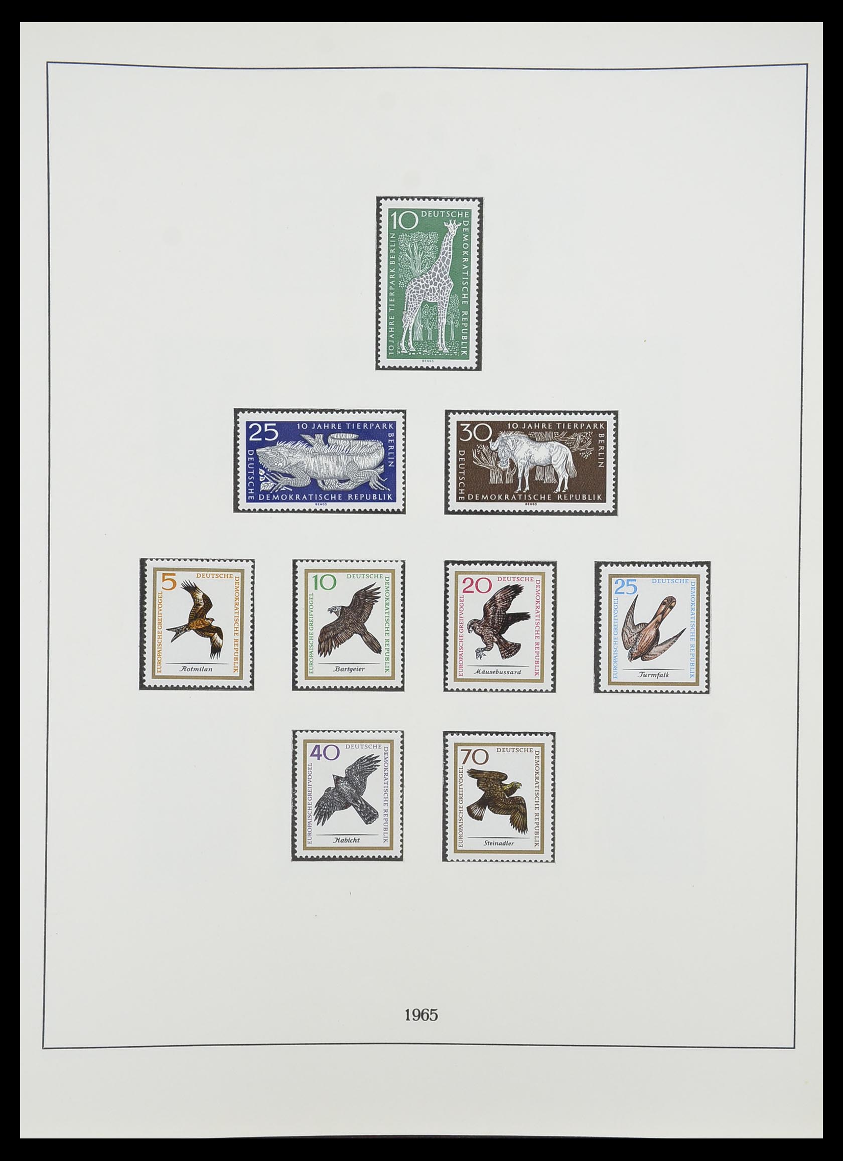 33868 087 - Stamp collection 33868 DDR 1949-1977.