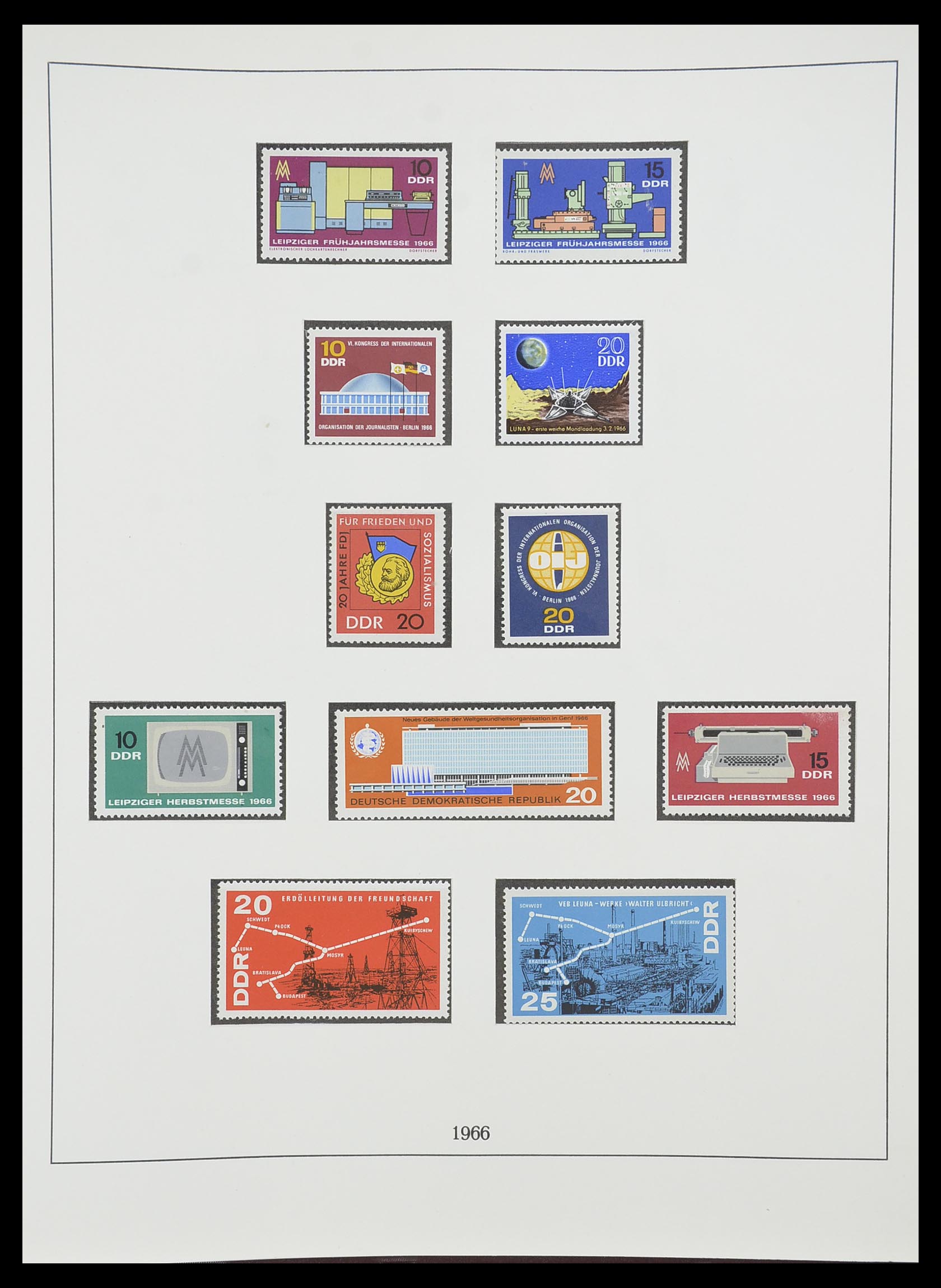 33868 094 - Stamp collection 33868 DDR 1949-1977.