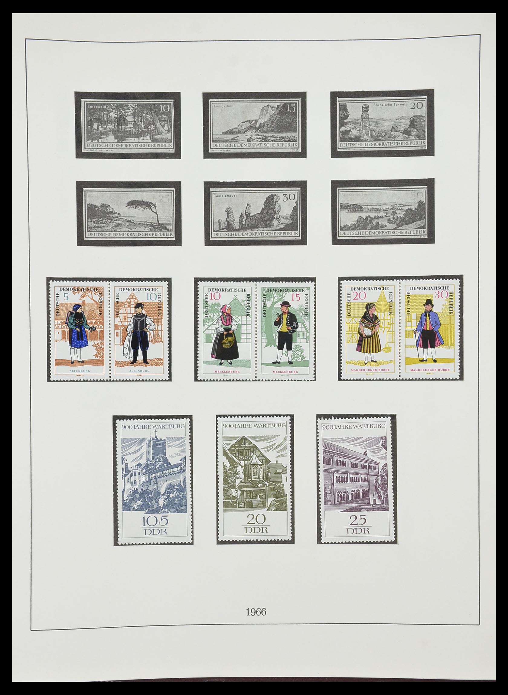 33868 097 - Stamp collection 33868 DDR 1949-1977.
