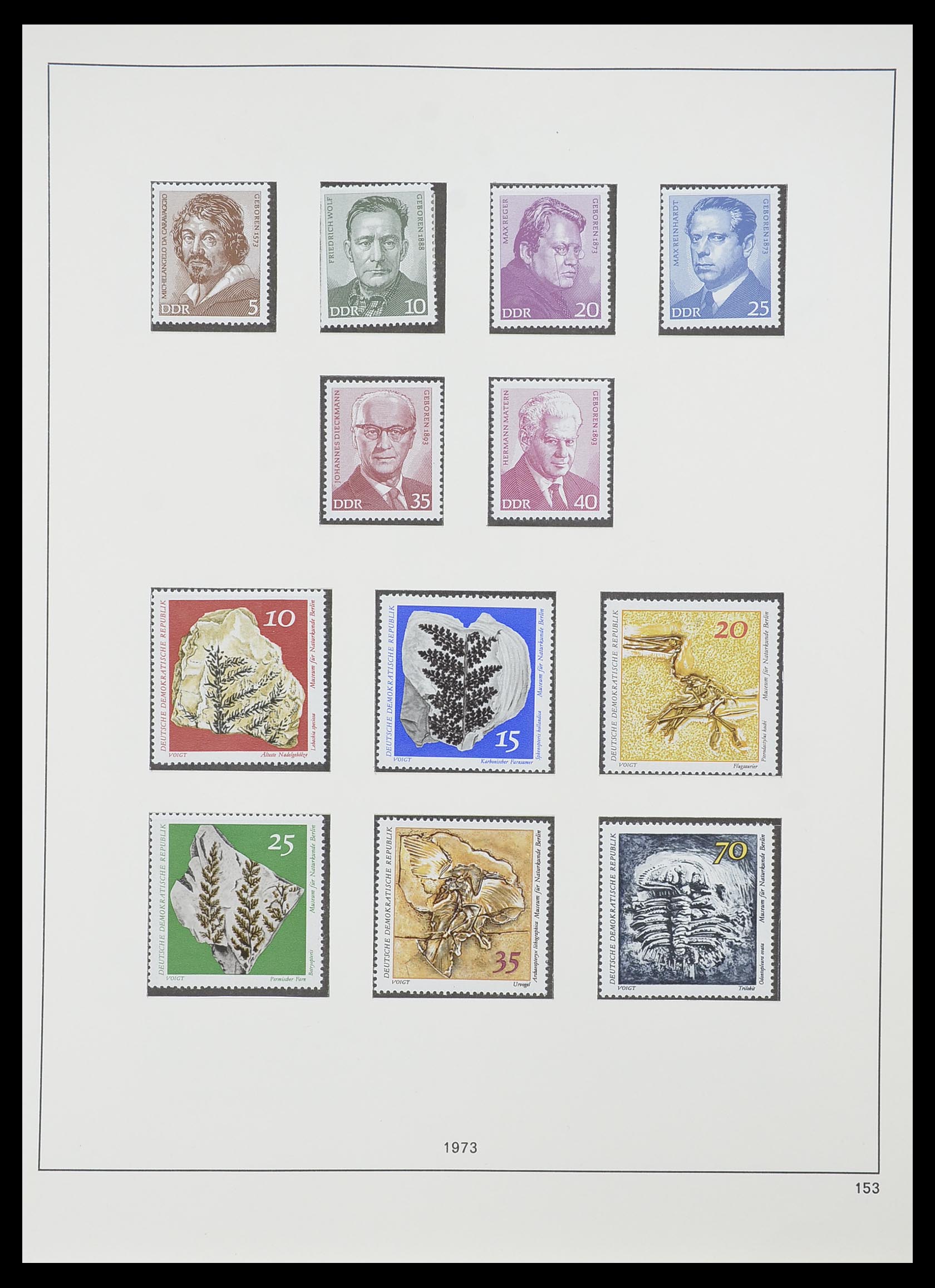 33868 166 - Stamp collection 33868 DDR 1949-1977.